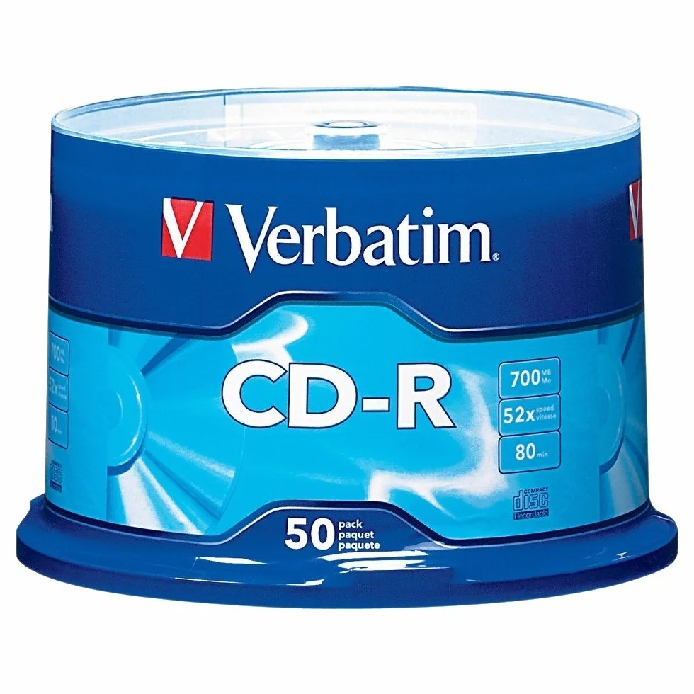 Verbatim Standard 120 mm CD-R vierges CD-R 700 MB, 52x boîtier pour pastel
