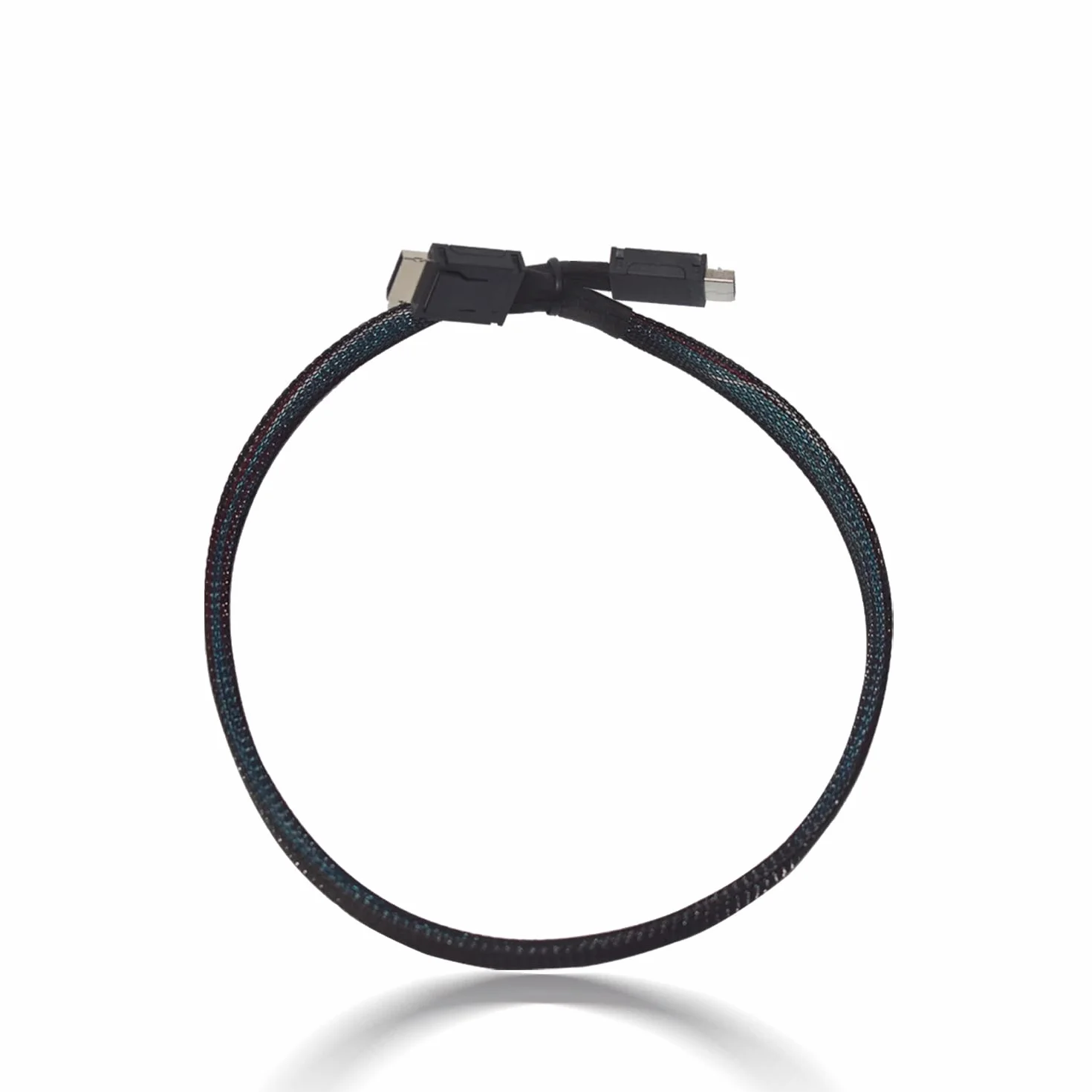 Oculink Câble PCIe 4.0 SFF-8611 4i Câble d'extension mâle pour eGPU Mini PC SSD Consoles de jeux portables portables (50 cm)