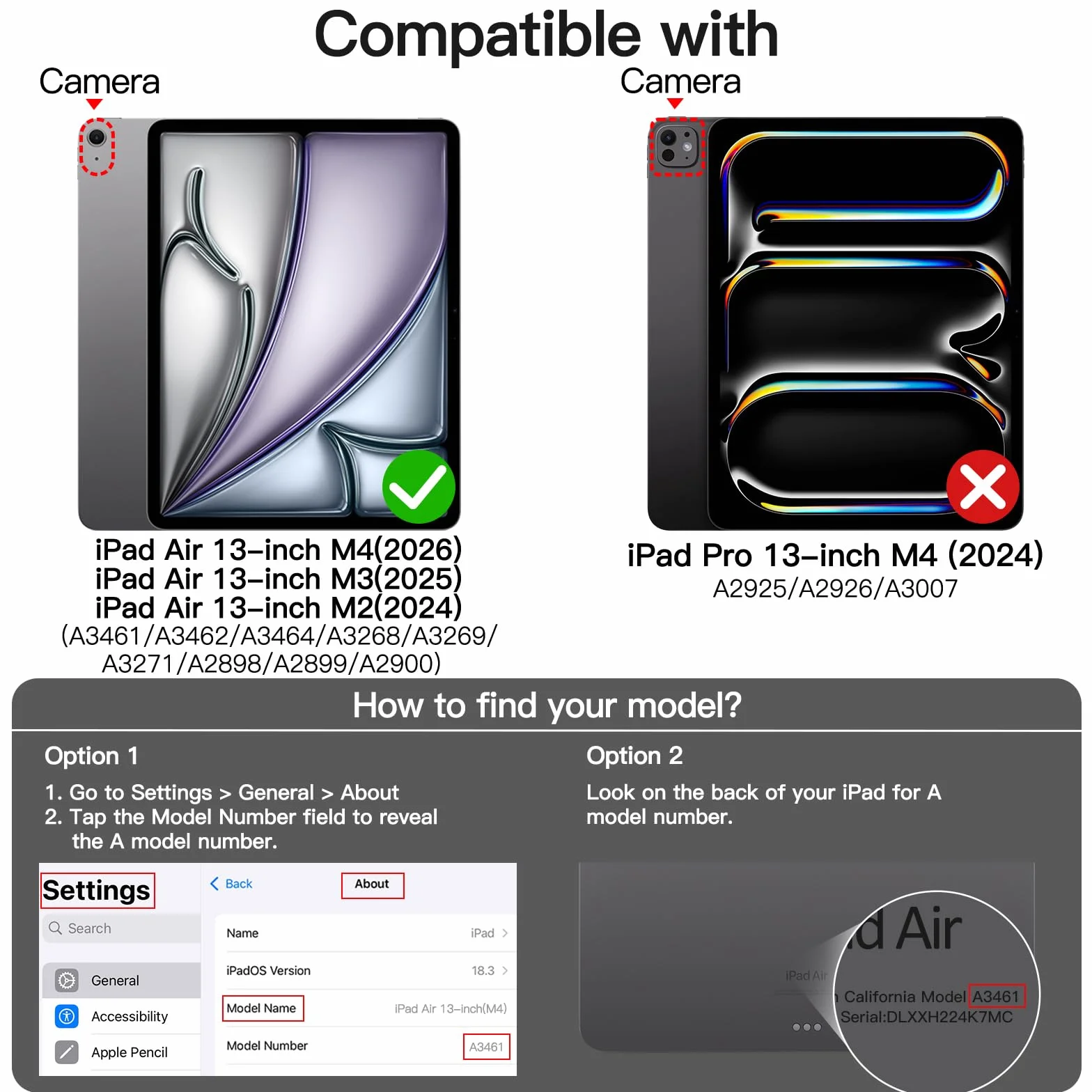 JETech Coque Rotatif pour iPad Air 13 Pouces M4/M3/M2 (2026/2025/2024) avec Porte-Pencil, Étui Housse de Support de Protection Rotatif à 360 Degrés Dos Transparent (Violet)