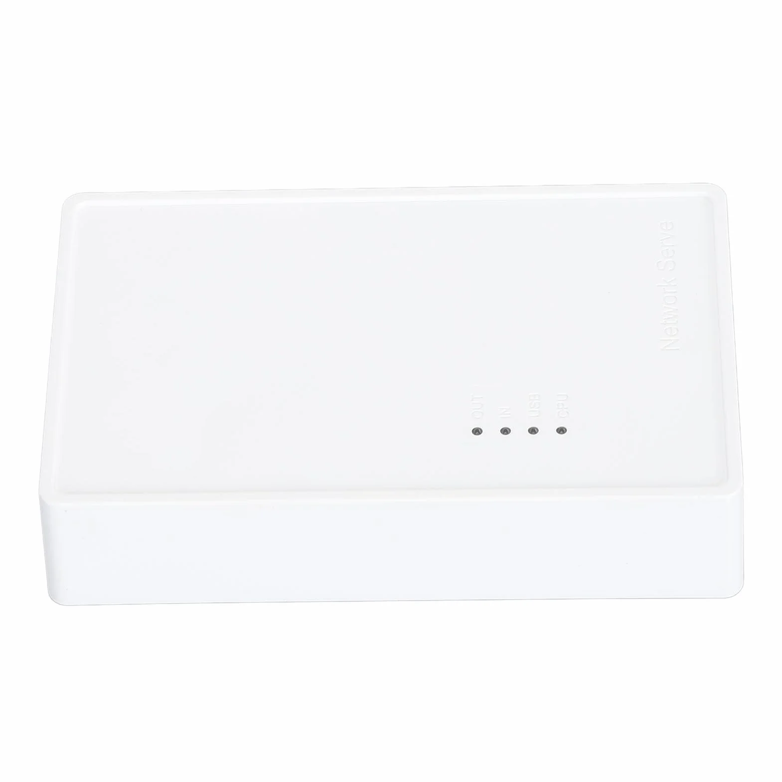 Serveur d'imprimante réseau USB 2.0 Blanc 480 Mbit/s 10/100 Mbit/s LAN Bridge USB WiFi Home Print Server pour 4 imprimantes