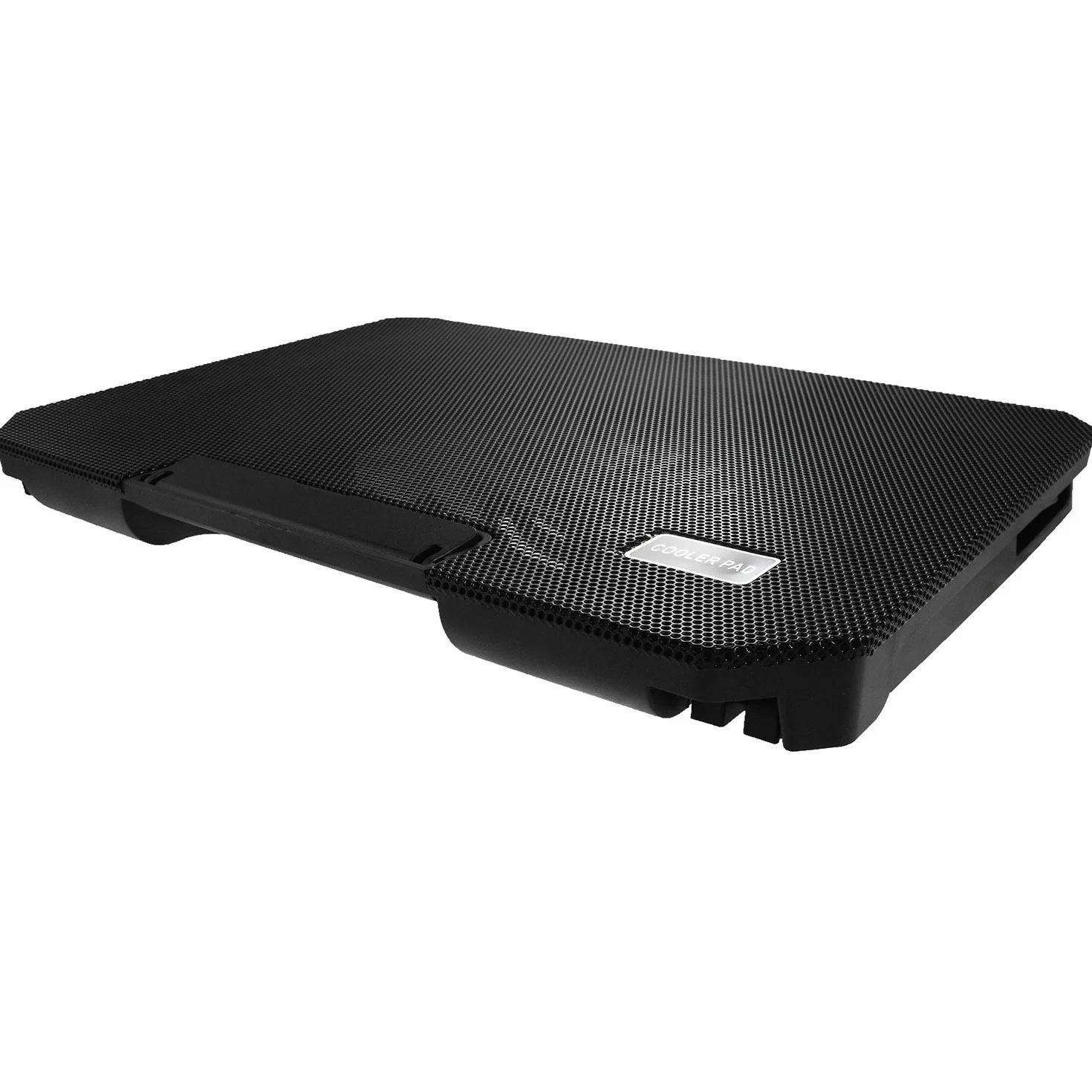 AABCOOLING NC74 - Ventilateur PC avec 125mm Ventilateur, Inclinaison Réglable et LED Bleu, Refroidisseur, Ventilateur PS4, Accessoires PC Jusqu'à 15,6 Pouces et Consoles, PC Portable Gamer