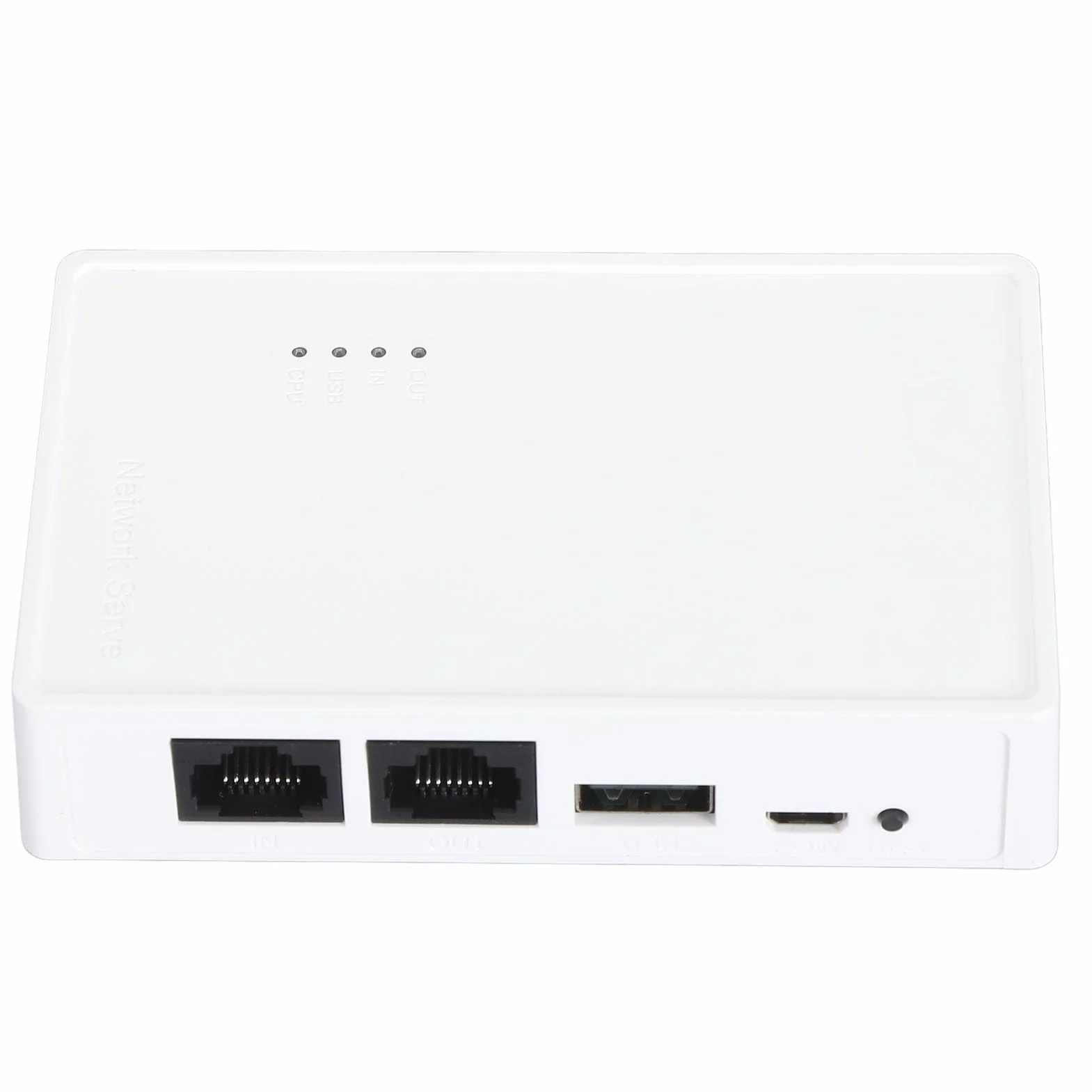 Serveur d'imprimante réseau USB 2.0 Blanc 480 Mbit/s 10/100 Mbit/s LAN Bridge USB WiFi Home Print Server pour 4 imprimantes