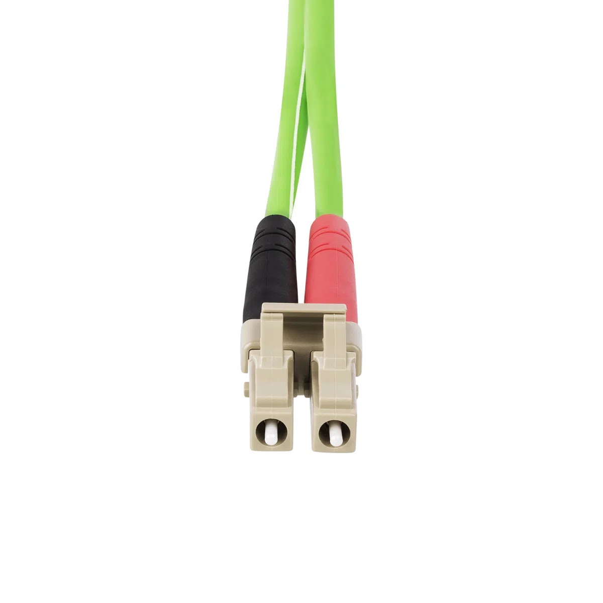 StarTech.com Câble Fibre Optique Multimode OM5 LC à LC (UPC) de 20m, Cordon/Jarretière/Connecteur Fibre Optique 50/125µm Duplex LOMMF Zipcord, VCSEL, 40G/100G, Cordon Fibre LSZH (LCLCL-20M-OM5-FIBER)