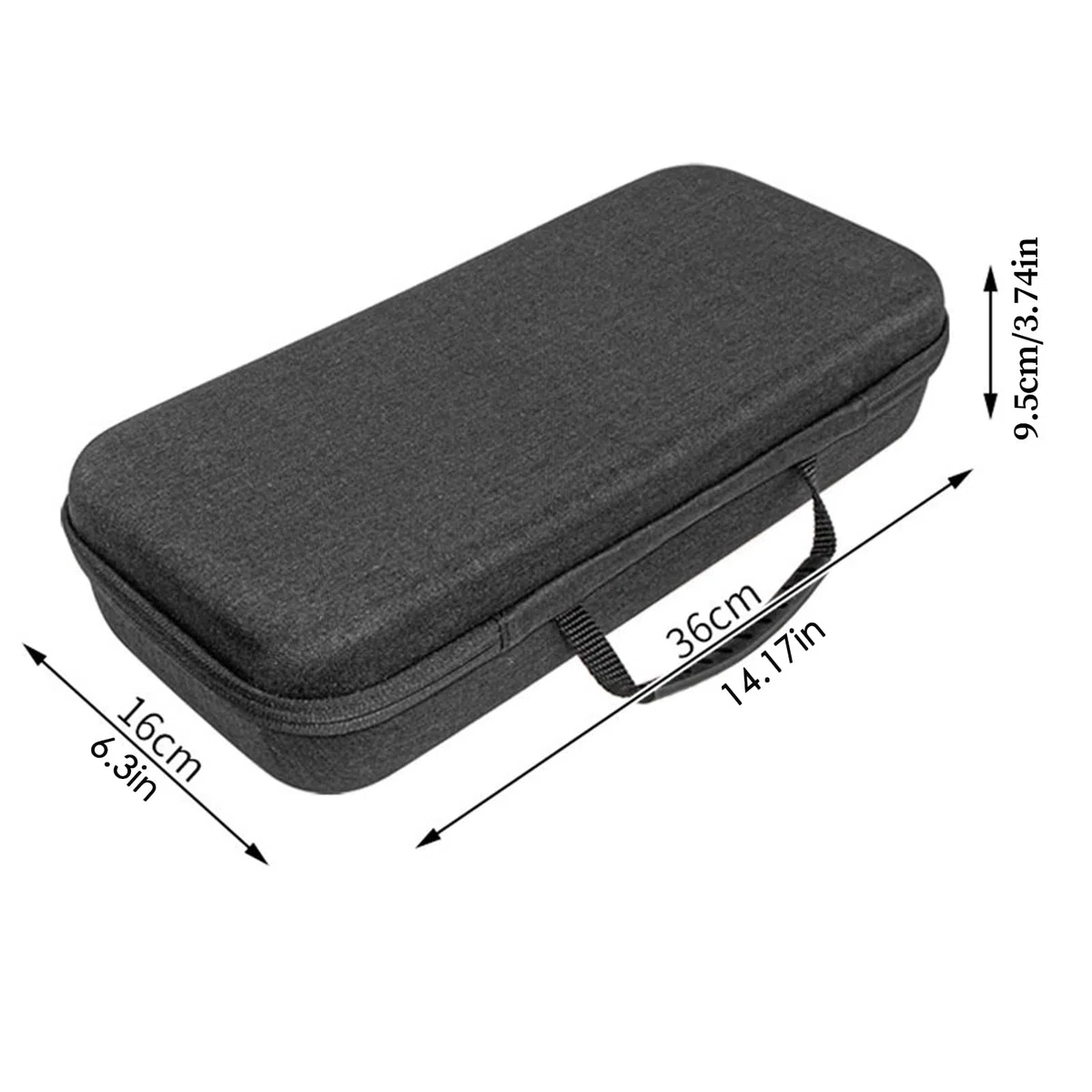 Case de Transport de Cartes Graphiques, Sac de Rangement Portable Anti-Shock, Grand boîtier de Voyage Protecteur résistant à l'usure étanche pour GPU, Cartes de Jeu et Accessoires électroniques