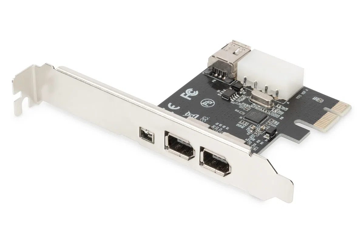 DIGITUS Carte et Adaptateur d'interfaces Interne IEEE 1394/Firewire