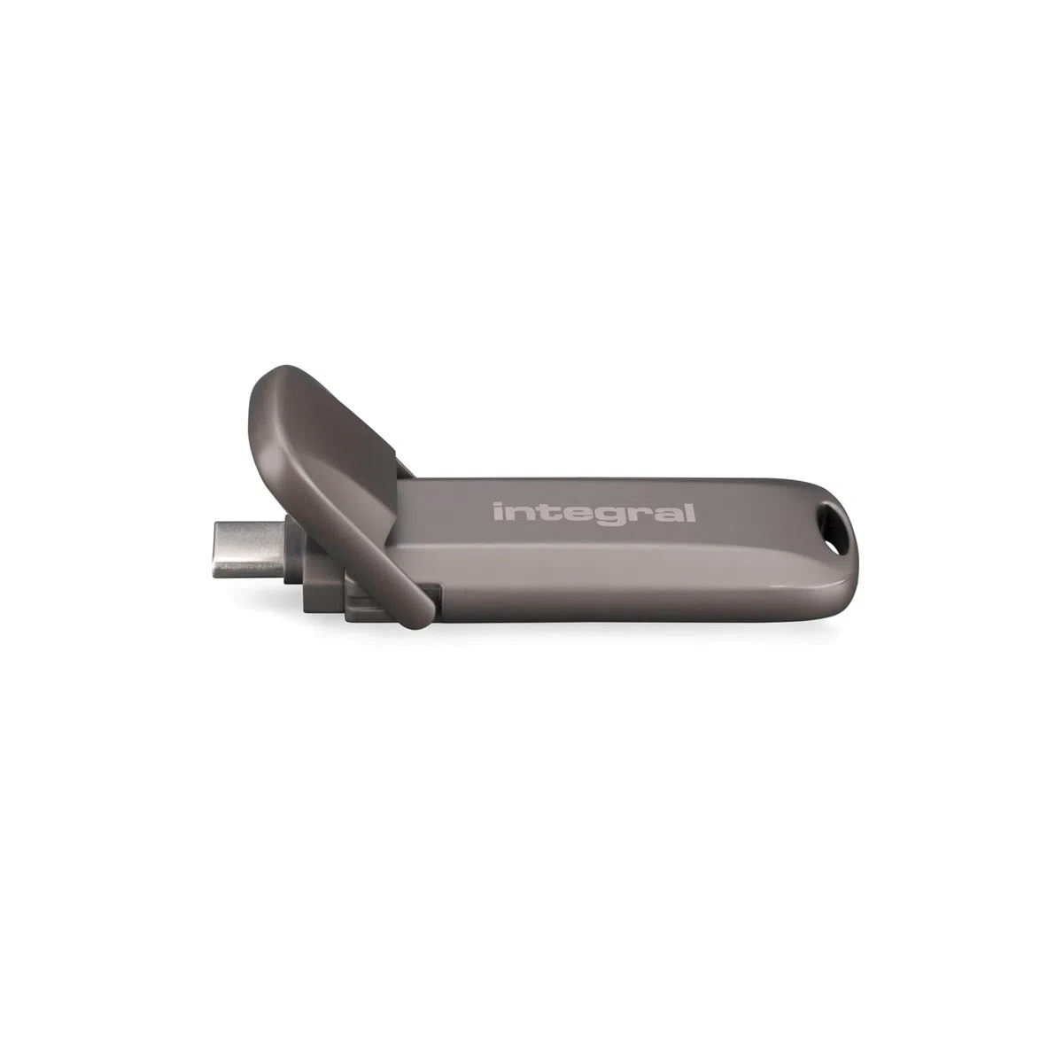 Clé USB en métal Integral USSD 1 TB Turbo-C USB 3.2 Gen 2x2, SSD Portable Ultra-Rapide, Lecture Jusqu’à 2 000 MB/s et écriture Jusqu’à 1 800 MB/s - Design Durable en Alliage de Zinc