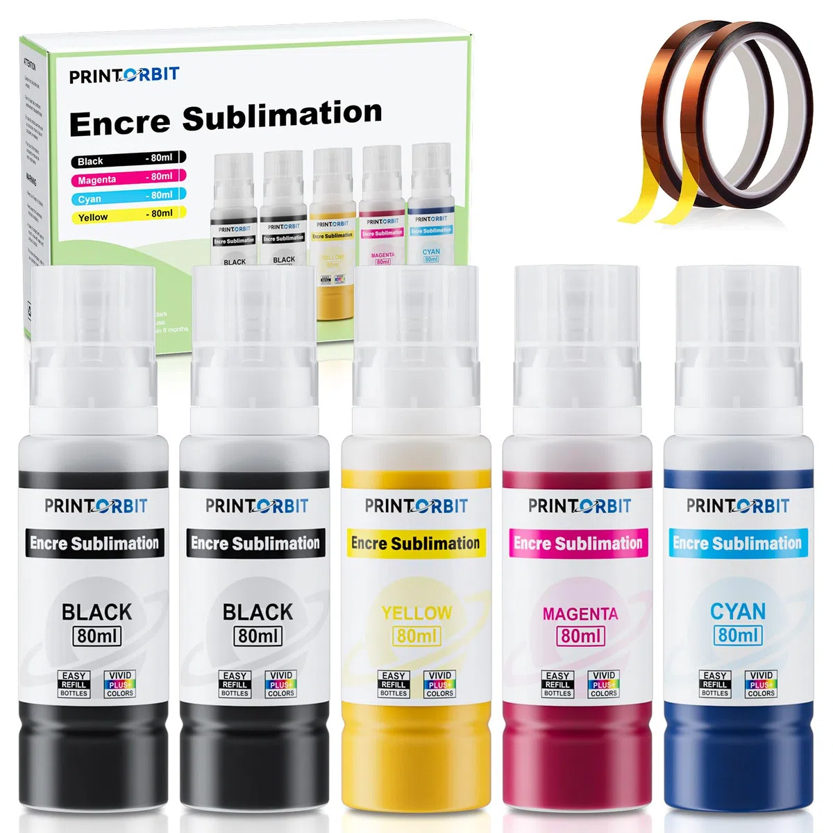 Encre Sublimation Compatible pour Epson ET-1810 ET-2861 ET-2810 ET-2856 ET-2865 ET-2870 ET-2860 ET-2861 ET-2862 ET-2864 ET-2871 F100,Encre De Sublimation pour Eco Tank ET-2815