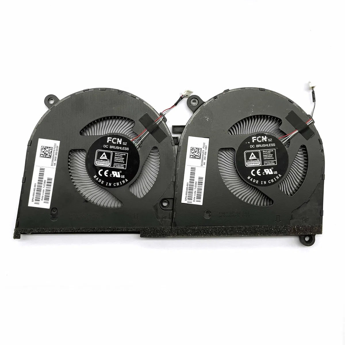 BestParts Ventilateur de refroidissement de rechange pour HP Spectre 16-F - Remplacement du ventilateur de refroidissement CPU+GPU d'origine pour HP Spectre X360 16-F 16T-F 16-f0023DX 16-f0013dx