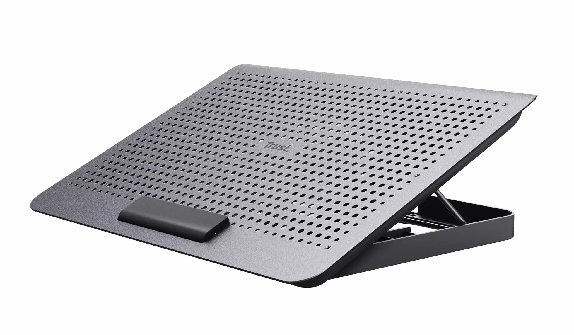 Trust Exto Support de Refroidissement pour Ordinateur Portable, Hauteur Réglable, avec Un Ventilateur, Fabriquée à Partir de Matériaux Recyclés, Stand pour Notebook, Macbook, HP, Lenovo, Dell