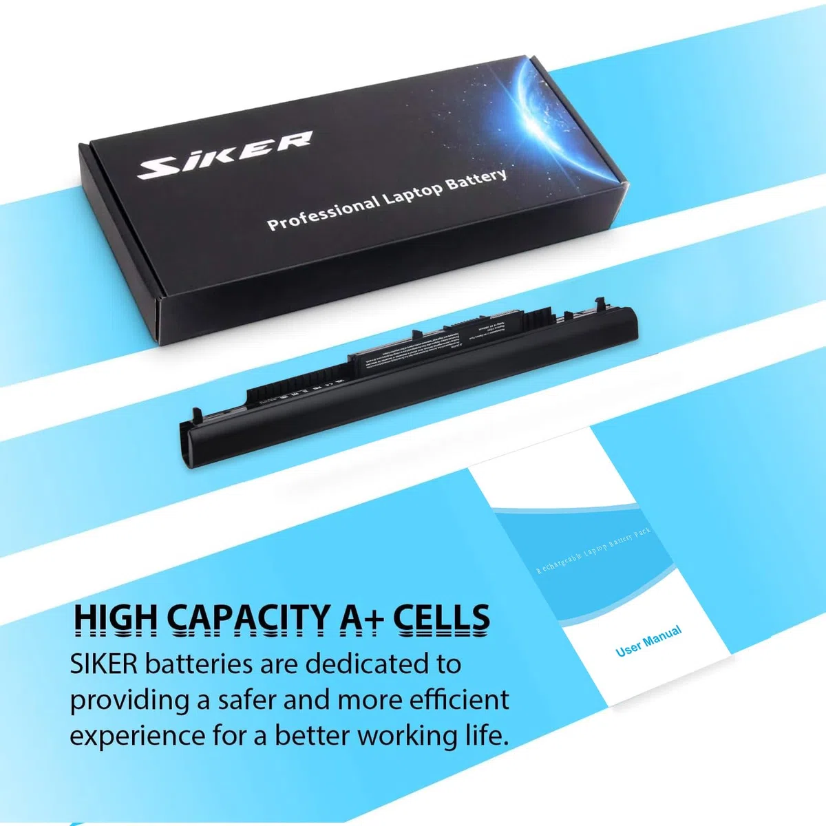 HS04 Laptop Batterie 14,8V 2600mAh Compatible avec HP 240 245 246 250 G4 807611-421 807612-421 HSTNN-LB6V HSTNN-LB6U 15-AF067SA 15-BA042NG TPN-I119 807957-001 807956-001