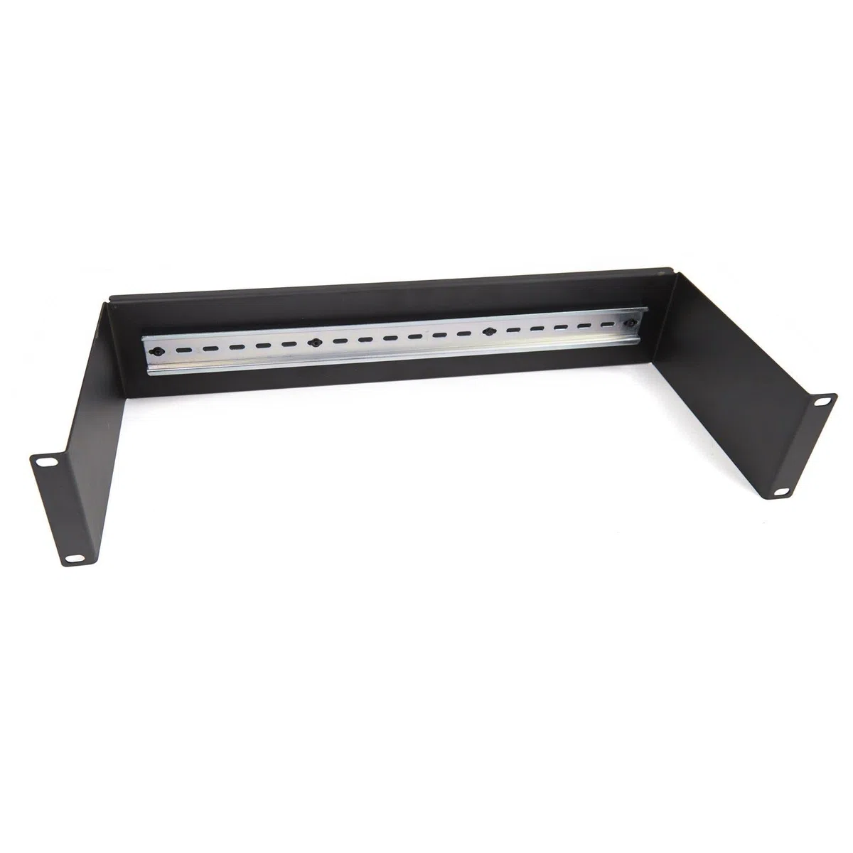 kenable Support de montage sur rail DIN 2U pour armoires de données réseau 19"