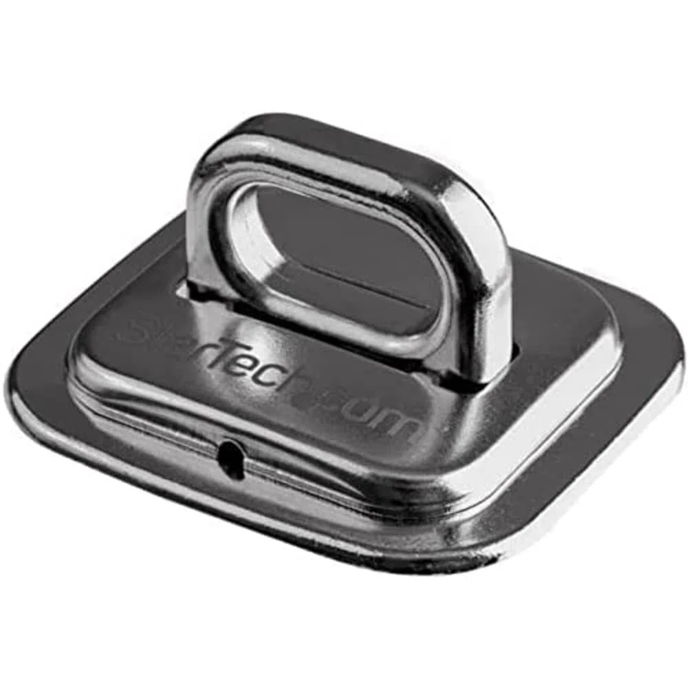 StarTech.com Fente de verrouillage de sécurité pour ordinateur portable en acier - Plaque d'ancrage pour antivol a verrou (LTANCHOR)