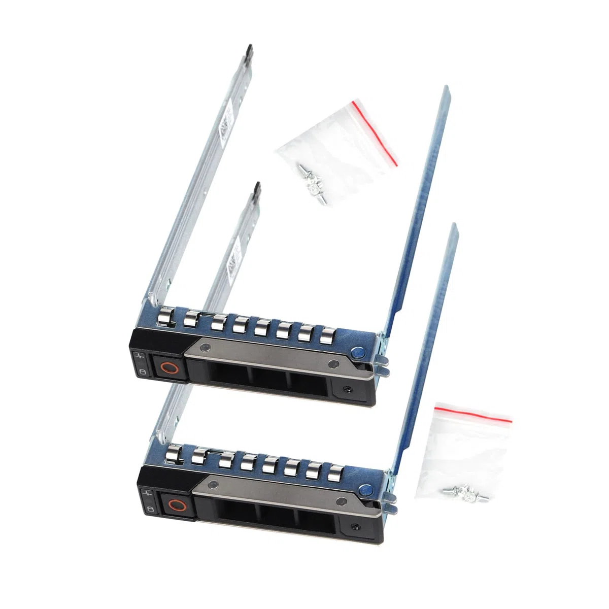 DXD9H 2,5'' Pouces Disque Dur Plateau Caddie 14Gen SAS/SATA Tray Caddy pour Dell PowerEdge R340 R440 R540 R640 R740 R740xd R840 R940 R6415 R7415 R7425 avec 4 vis