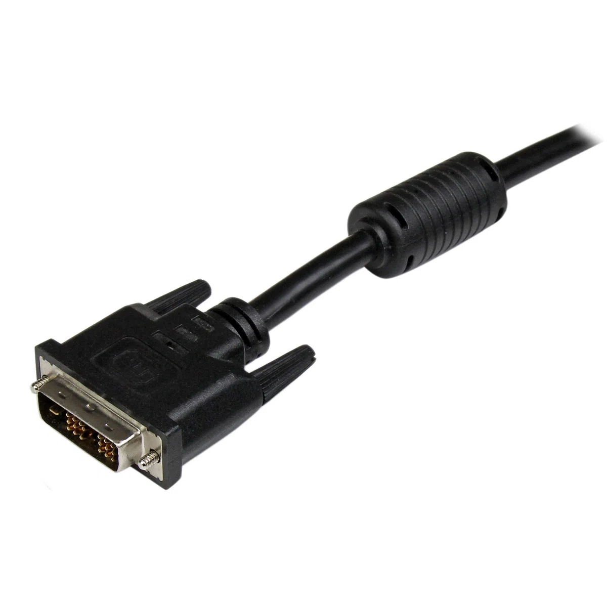 StarTech.com Câble DVI-D Single Link de 5 m - Cordon vidéo DVI vers DVI pour écran numérique - M/M - 1920x1200 - Noir (DVIDSMM5M)