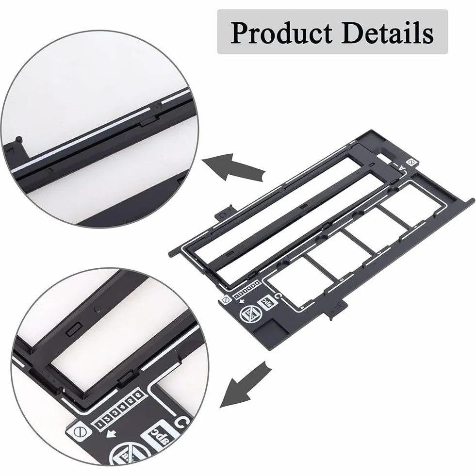 Support négatif pour diapositive de film, compatible avec le scanner photo Epson V500 V600 4490 4990, adaptateur de bande de film de 35 mm partie 1423040