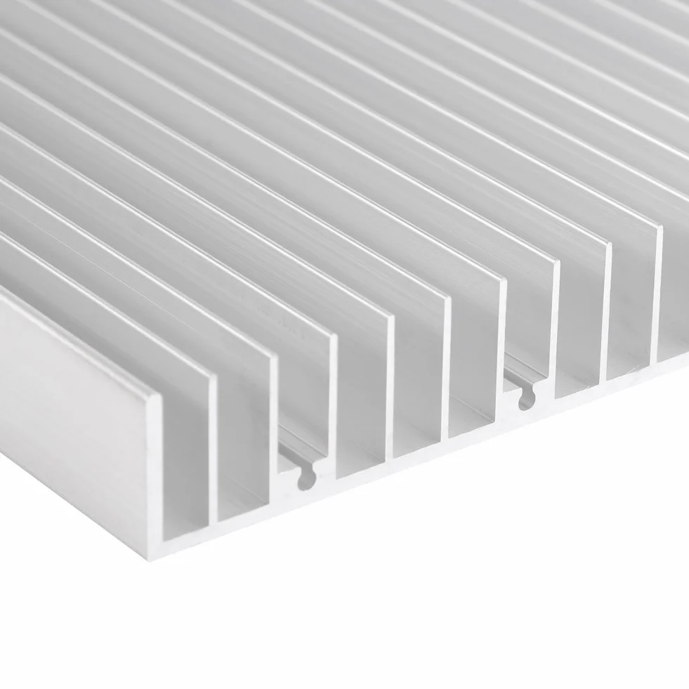 Dissipateur Thermique en Aluminium, Dissipateur Thermique De Refroidissement 300 * 140 * 20MM pour Lumière LED Haute Puissance