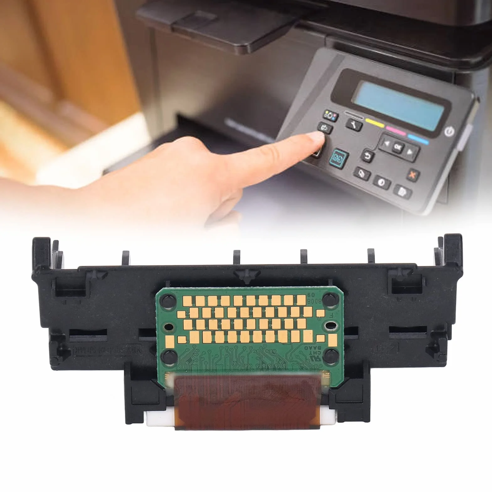 Remplacement de la Tête d'impression, Pièces de Rechange pour Imprimante, Tête d'impression Professionnelle de Remplacement QY6 0089 pour Imprimante TS5080 TS6080 Ts6020 Ts6120