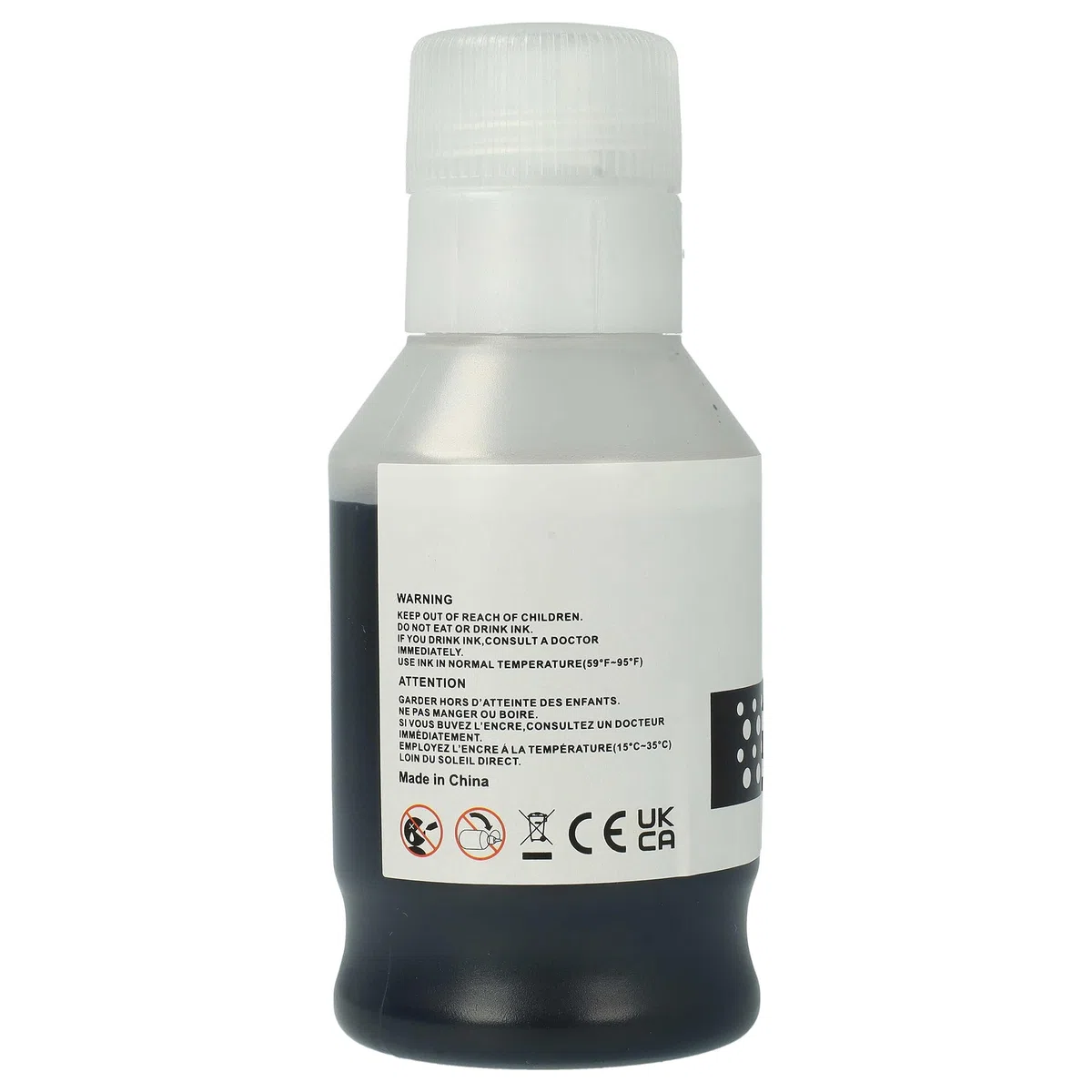 vhbw 4X Encre de Recharge Remplacement pour Canon GI-11, GI-21, GI-41 imprimante - Kit de Recharge Dye Cyan, Dye Magenta, Dye Noir, Dye Jaune