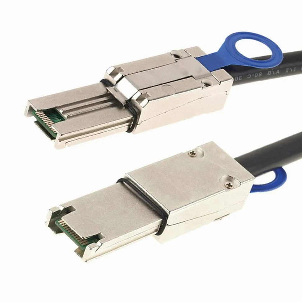 Cablecc 1 m Mini externe SAS 4 x SFF-8088 à SFF 8088 Câble de données