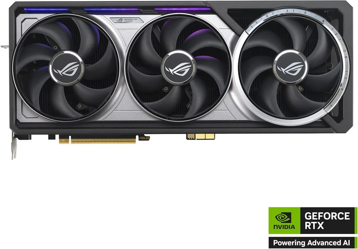 ASUS ROG Astral GeForce RTX 5090 32GB GDDR7 OC BTF Edition – Carte Graphique Gaming (PCIe 5.0, HDMI, Display 2.1, 3.8 Slot, 4 Ventilateurs axiaux, Pad Thermique GPU)