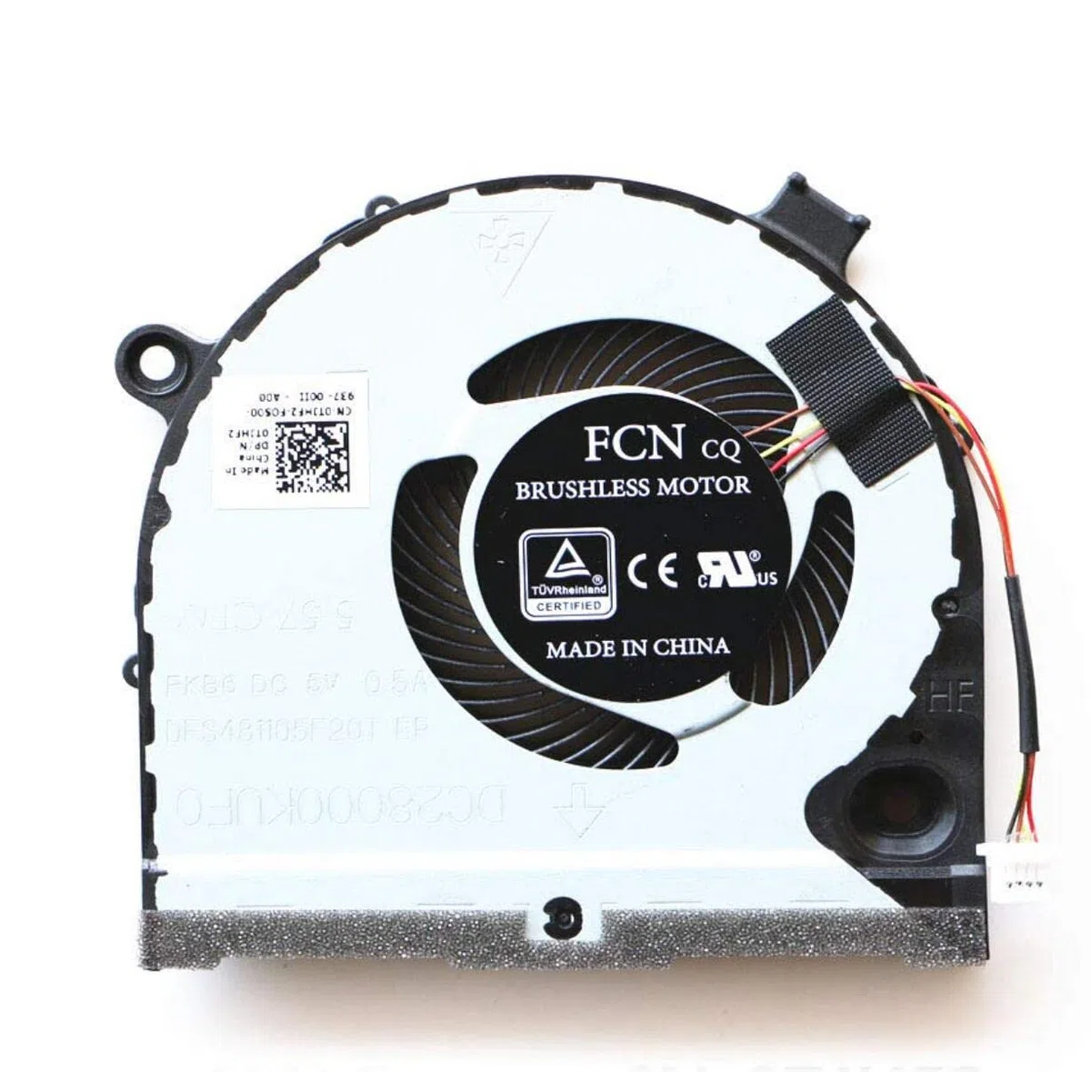 Fleshy Leaf Ventilateur de refroidissement pour ordinateur portable Dell G3-3579 G3-3779 G5-5587 0GWMFV 0TJHF2