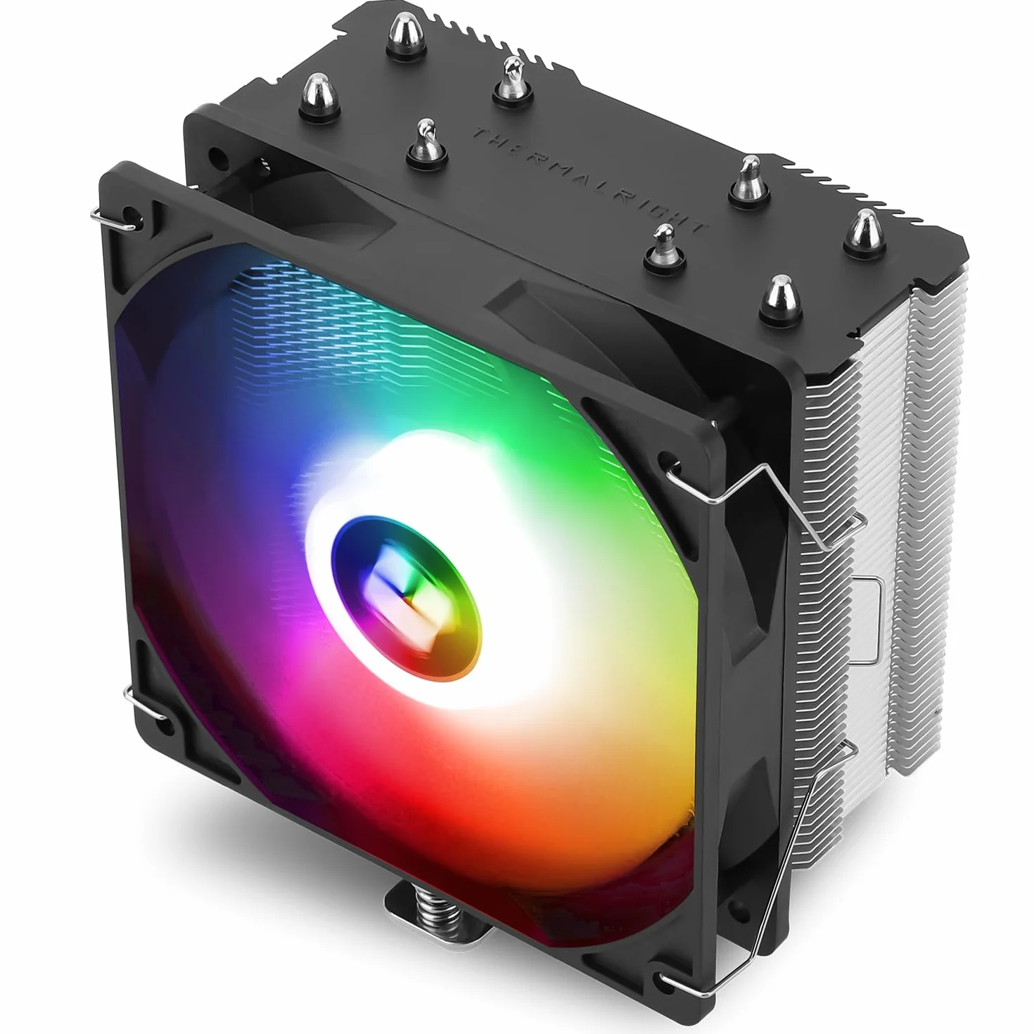 TR-Thermalright Assassin X 120R SE ARGB Refroidisseur de CPU - 4 Caloducs, Ventilateur Silencieux 120 mm, pour AMD AM4/AM5, Intel LGA1851/1700/115x/1200, Refroidisseur pour PC
