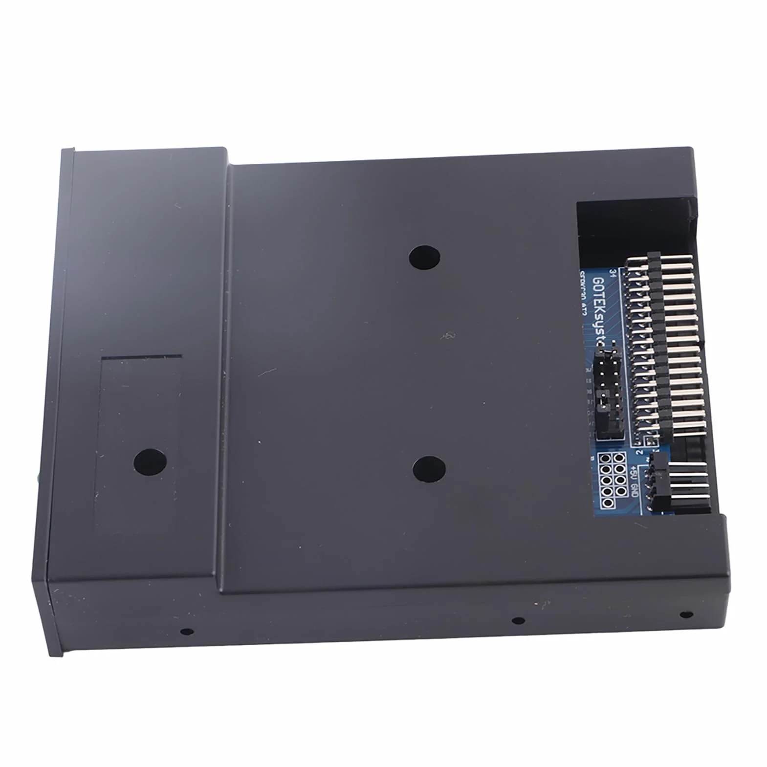 Émulateur de lecteur de disquette USB, 3,5", émulateur de lecteur de disquette Floppy USB pour clavier de musique, noir