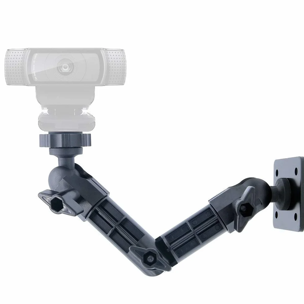 Support Mural pour Webcam Compatible avec Logitech C920s StreamCam C925e C922x C920 C930e C922 C930 C615 Brio webcams