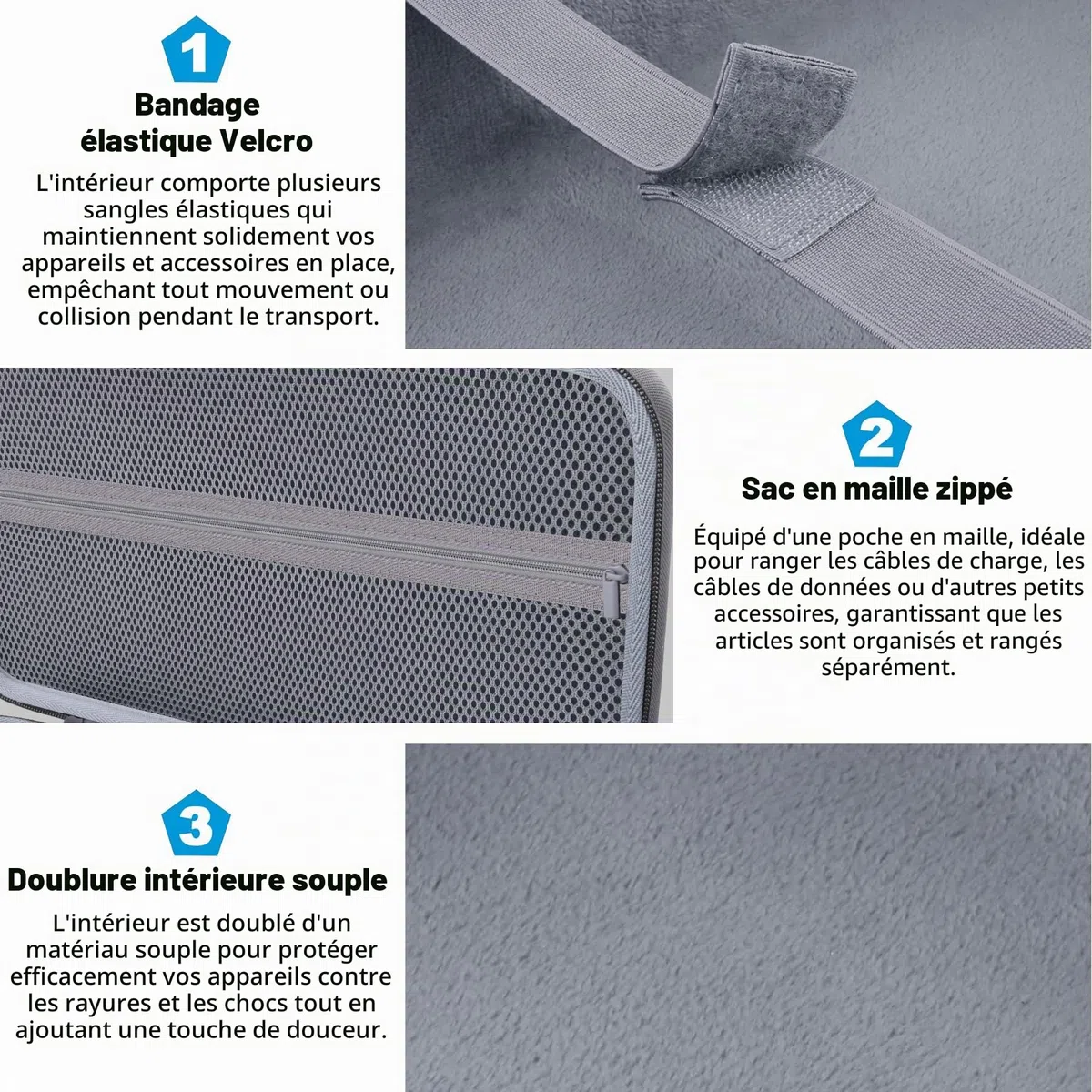 co2CREA Dur Étui de Voyage Rigide Housse Cas pour HP OfficeJet 250 Mobile AiO Jet d'encre（boîte Seule） (Housse pour HP 250)