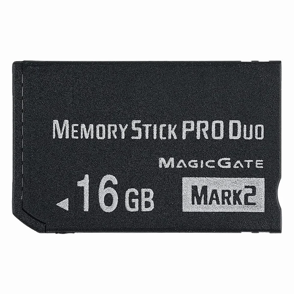 Memeory Stick Pro Duo Carte mémoire PSP haute vitesse compatible avec appareil photo Sony PSP1000 2000 3000 16 Go