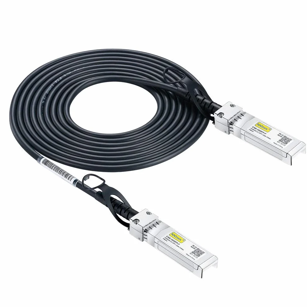 10Gtek SFP+ DAC Twinax-Kabel, passiv, kompatibel mit HP J9281B, HP Aruba J9281D 1 Meter (3.3ft)