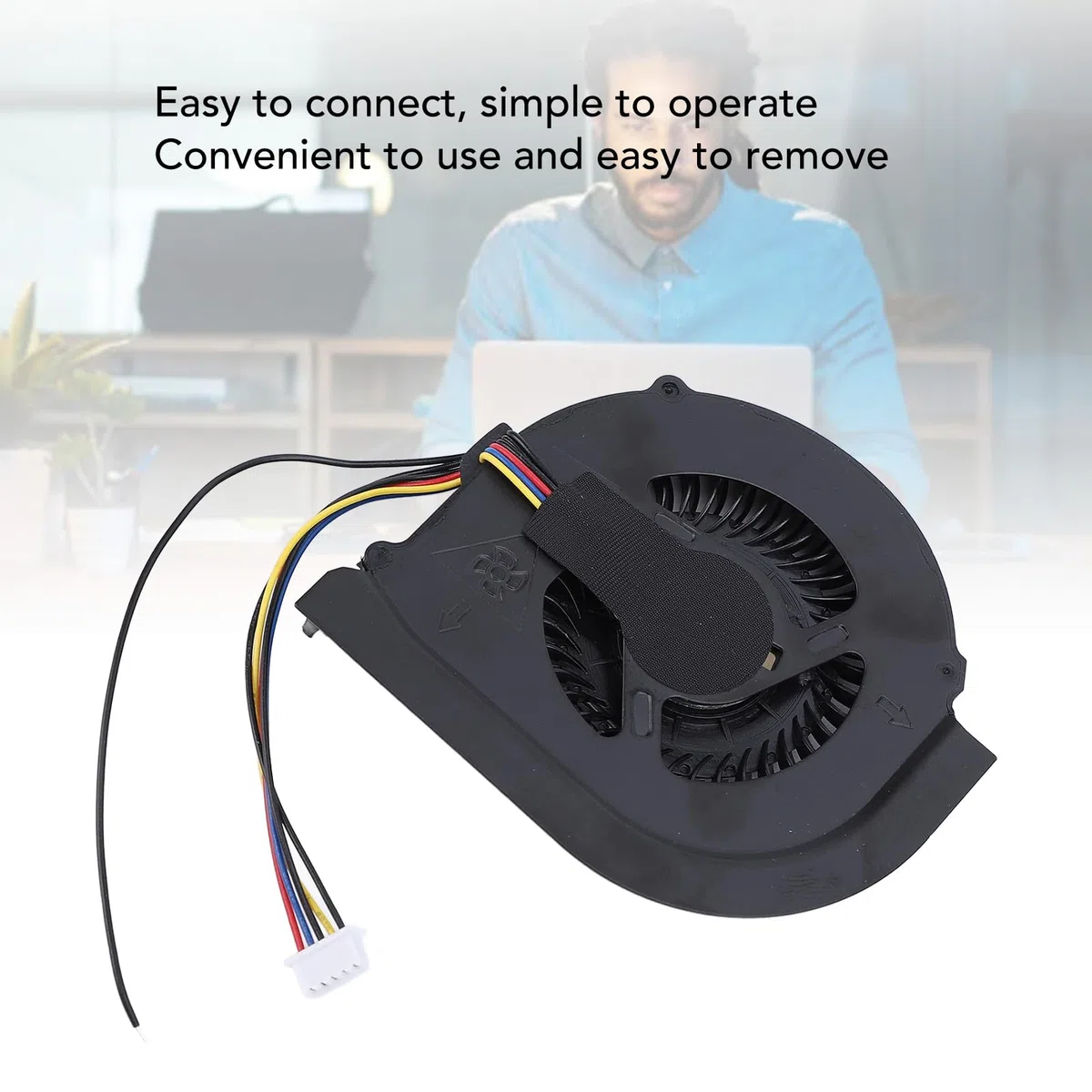 Tangxi Kit de Ventilateur de Refroidissement de Processeur pour Ordinateur Portable, pour Thinkpad Série T440P, Fonction de Refroidissement Puissante, Conception Légère et Portable
