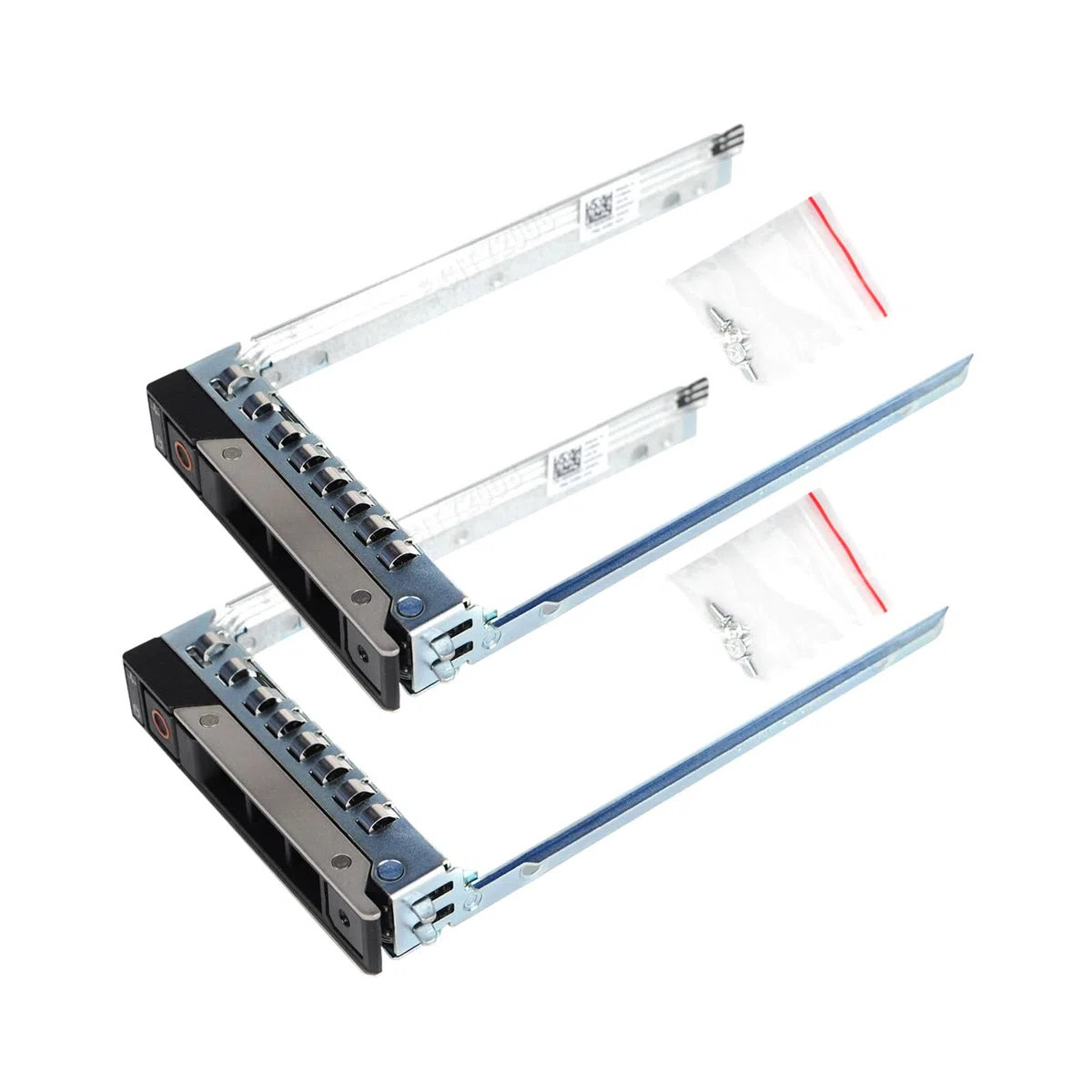 DXD9H 2,5'' Pouces Disque Dur Plateau Caddie 14Gen SAS/SATA Tray Caddy pour Dell PowerEdge R340 R440 R540 R640 R740 R740xd R840 R940 R6415 R7415 R7425 avec 4 vis