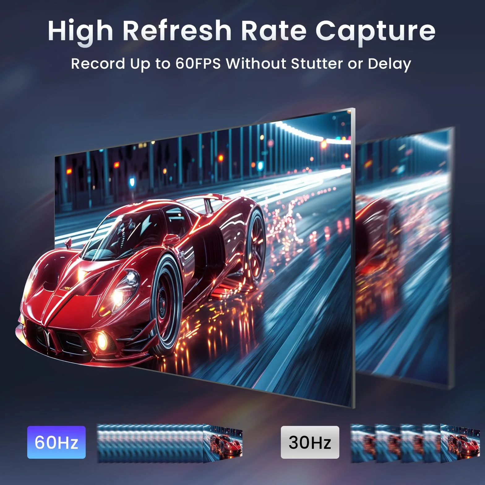 Papeaso Carte de Capture HDMI 4K, 1080P 60FPS USB 3.0 Appareil de Capture Vidéo pour Streaming, Compatible avec Switch, PS5, PS4, Xbox, Caméra, PC