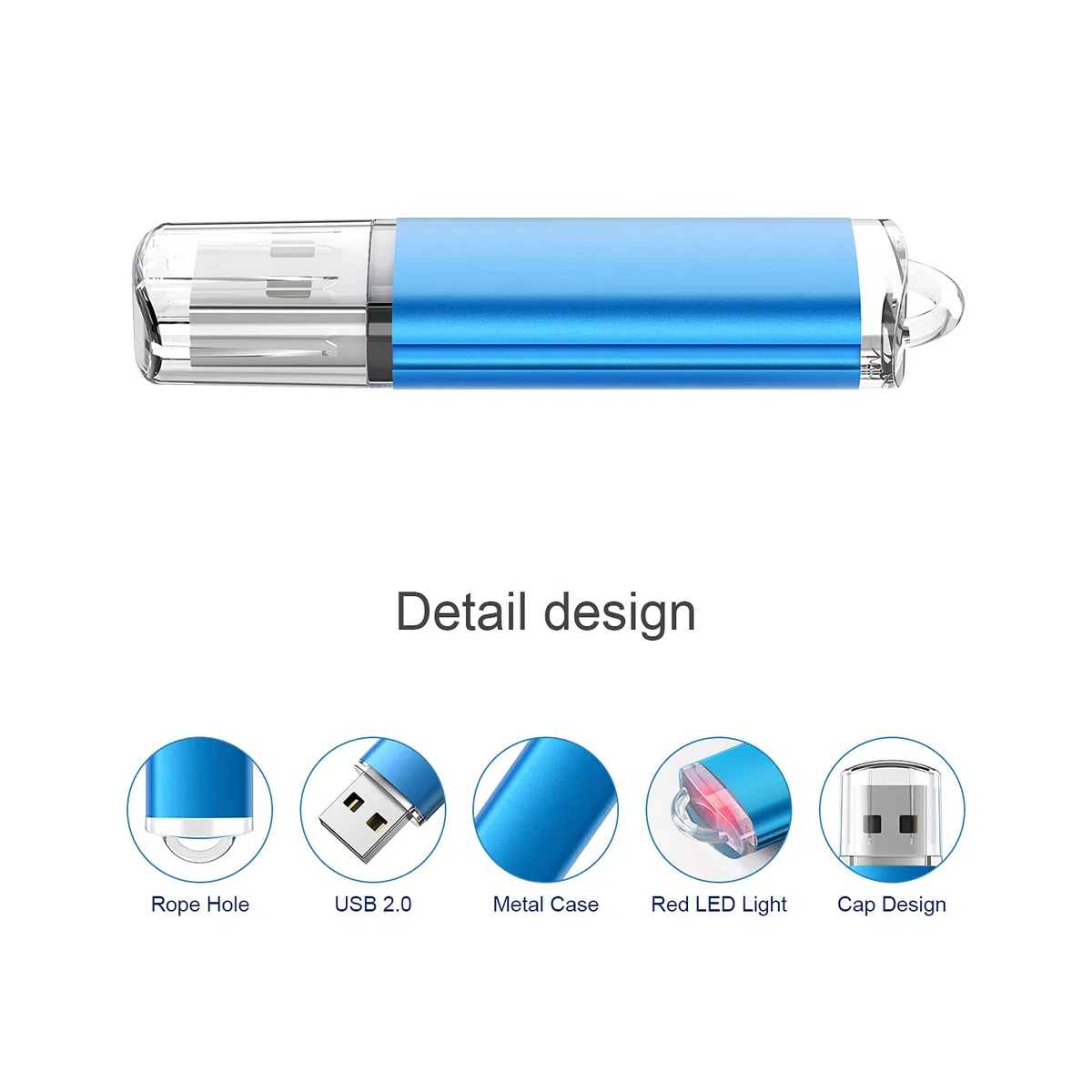 KOOTION Cle USB 32 Go Lot 3 Clé USB Grande Capacité Cle USB 2.0 Pas Cher Flash Drive Porte Clé Stockage Disque Mémoire Stick pour Windows, PC, Ipad, Enregistreur, Linux