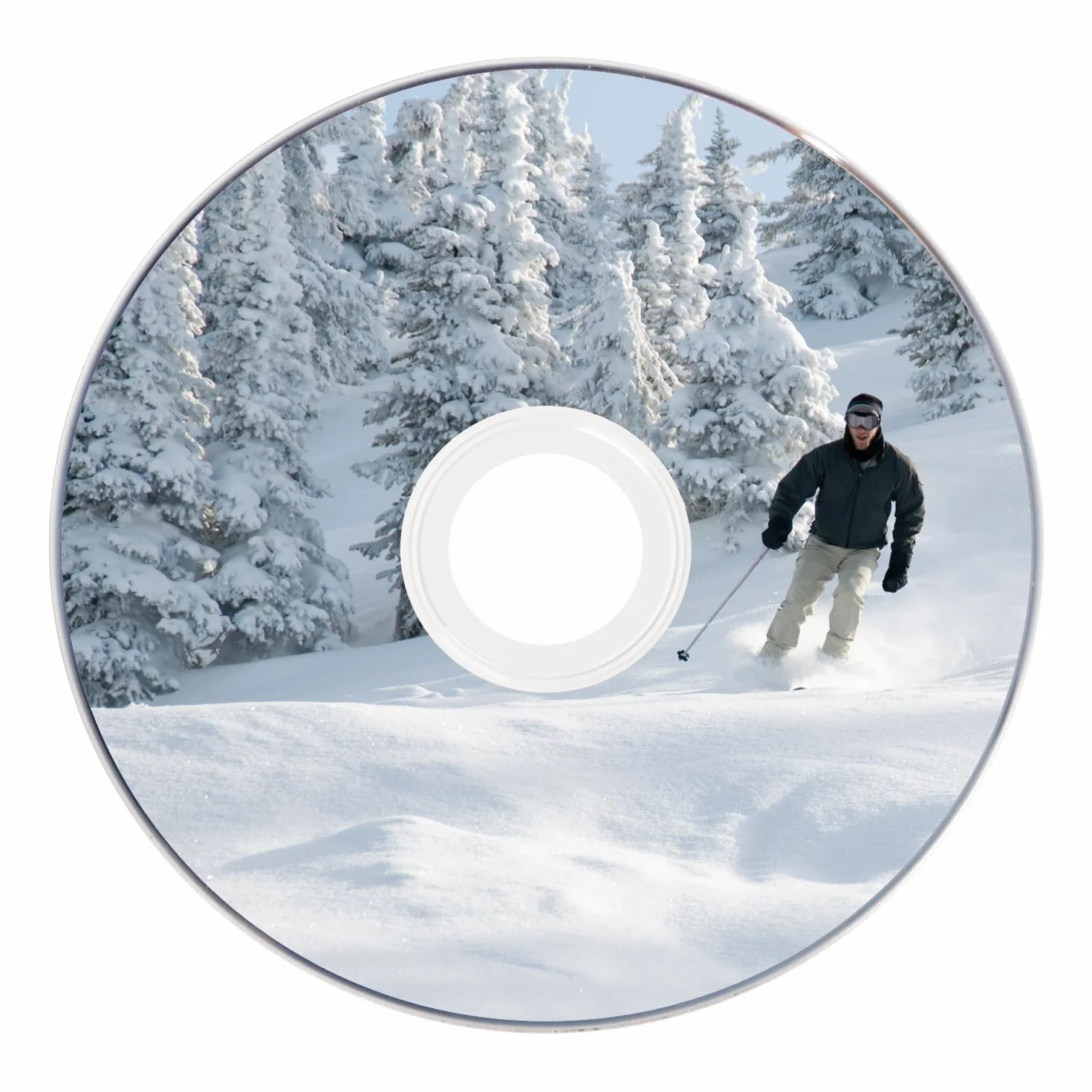 VERBATIM CD-R 700MB 52x White Thermal Printable SP*100 43792