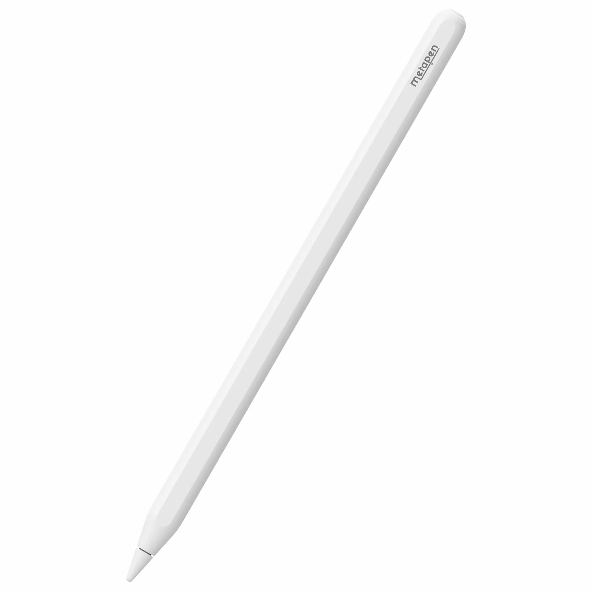 Metapen A14 Stylet pour iPad, Charge magnétique sans Fil & raccourcis Bluetooth,Compatible avec iPad Pro 11″ (1re–4e gén.) 12,9″ (3e–6e gén.), iPad Air 4e gén., iPad Mini 6