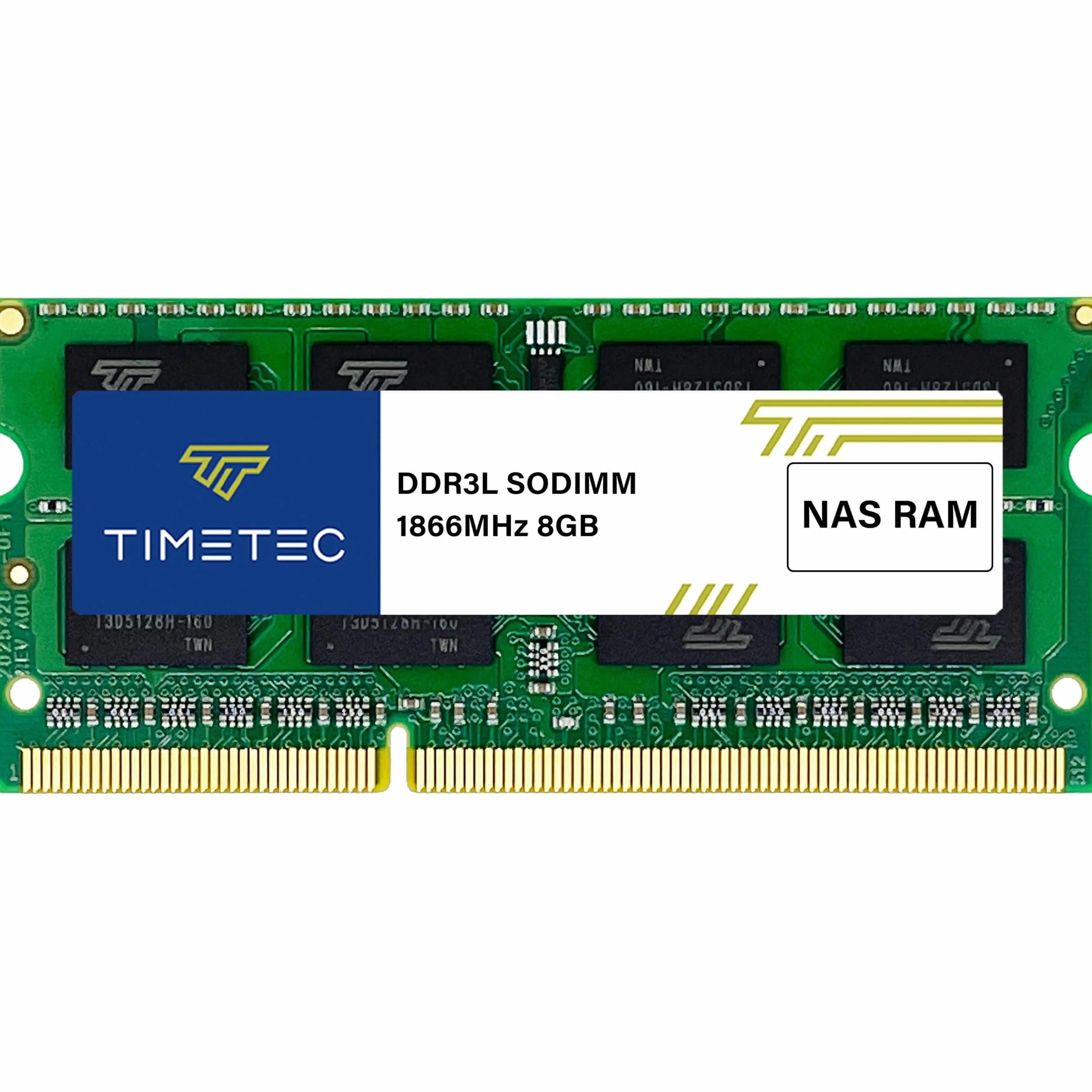Timetec DDR3-1866L Synology Non-ECC sans Tampon SODIMM DDR3L 1866 MHz PC3L-14900 1,35 V CL13 Double Rang 2Rx8 Mémoire RAM (Synology 1866 MHz 8 Go)
