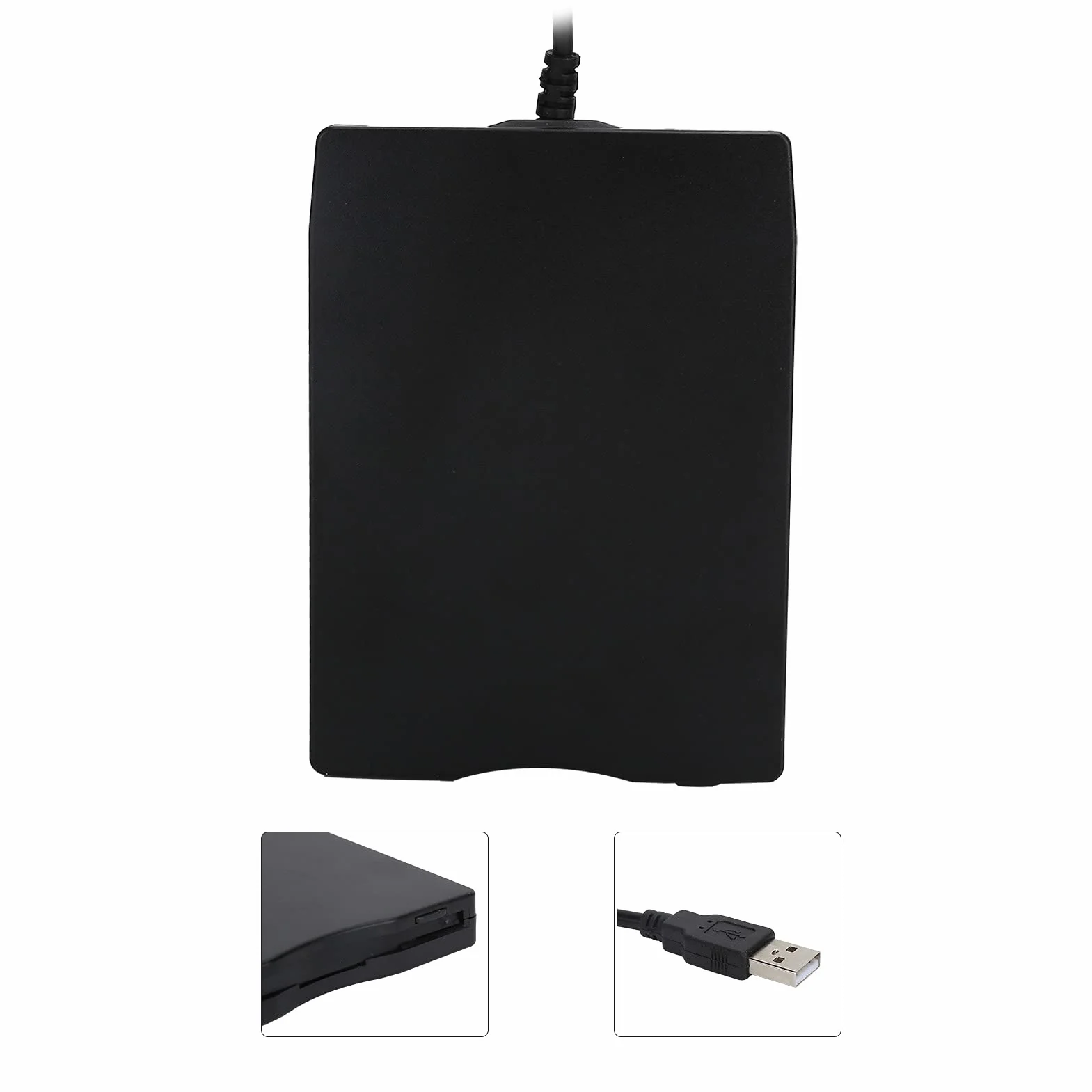 Lecteur de Disquette pour PC Portable 3.5In 1.44MB Lecteur de Disquette FDD Lecteur de Disquette Externe USB Portable pour S98se/ME/2000/XP, pour OS X 8.6