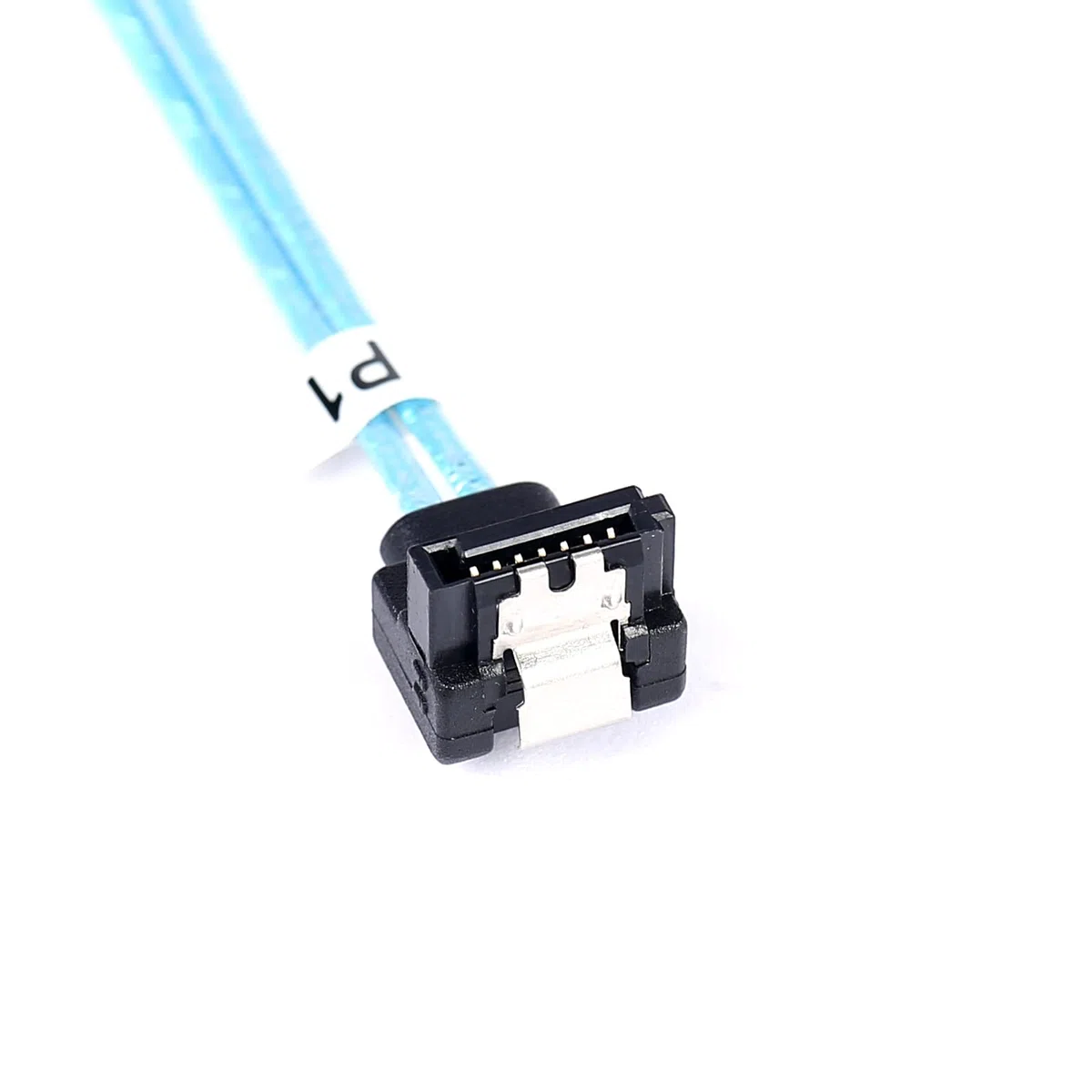 ADCAUDX SFF-8643 vers SATA : 0,5 m Mini SAS vers SATA 90 degrés angle droit vers l'avant câble de dérivation Mini SAS HD SFF 8643 contrôleur vers disque dur (1,6 FT)