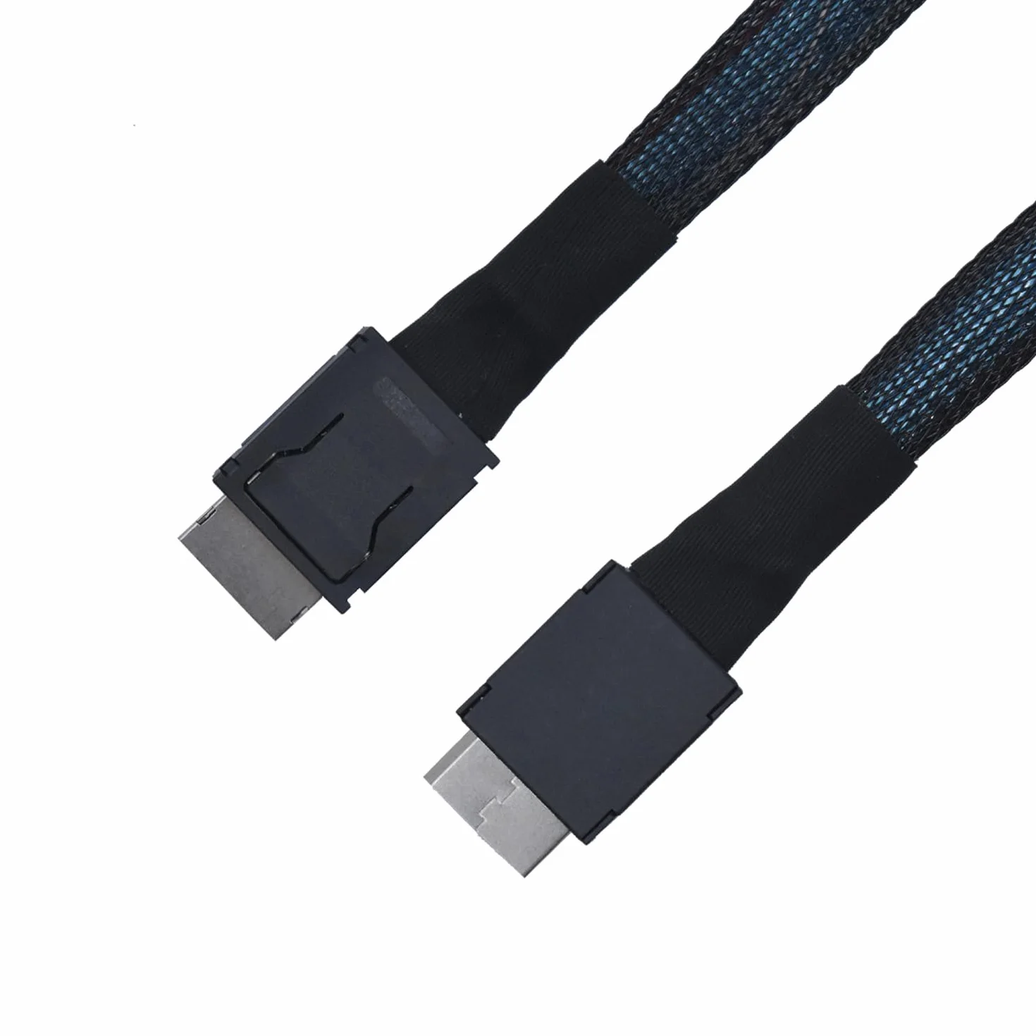 Oculink Câble PCIe 4.0 SFF-8611 4i Câble d'extension mâle pour eGPU Mini PC SSD Consoles de jeux portables portables (50 cm)