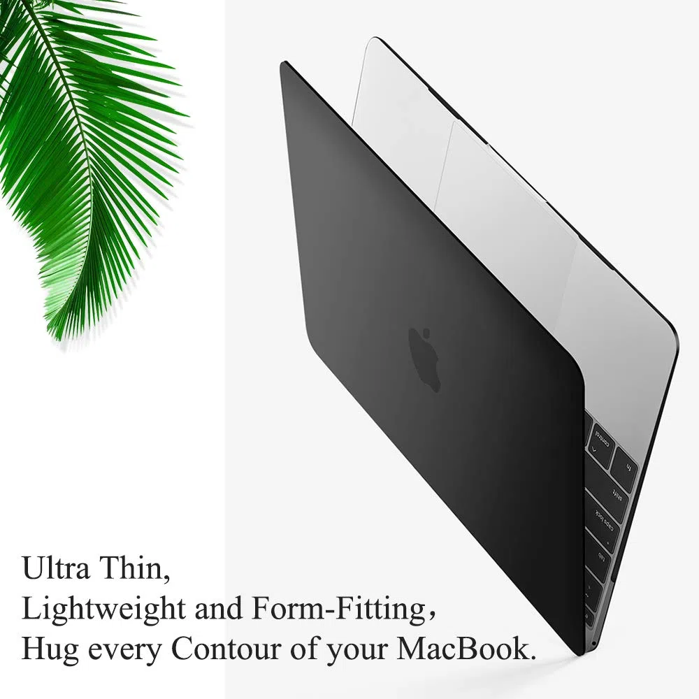 Coque Rigide Housse Compatible avec 2019 MacBook Pro 16 Pouces Modèle A2141, Étui Housse de Protection, Mince Plastique Coque Rigide Case Cover Compatible avec MacBook Pro 16 Pouces(Noir)