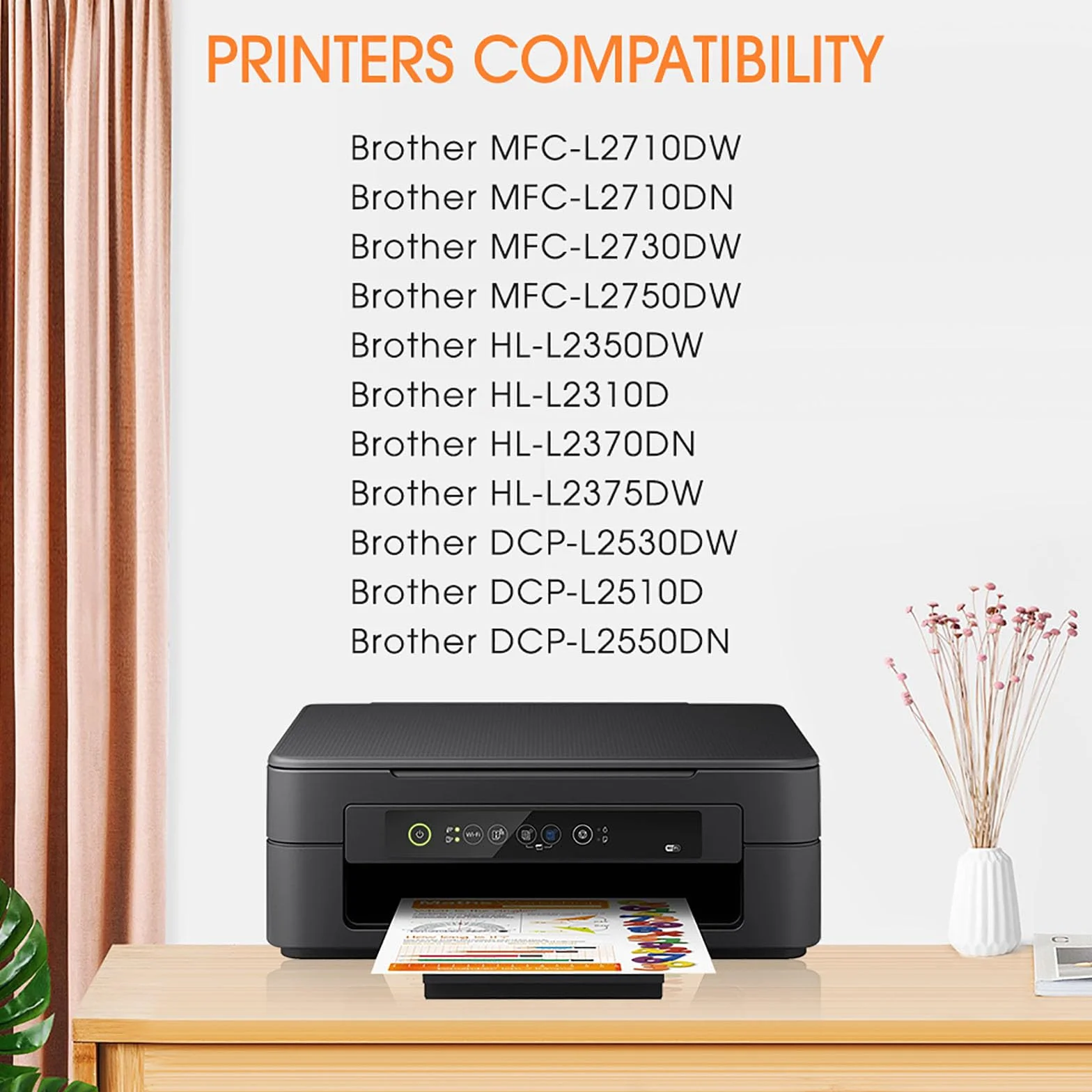 Tambour DR2400 Compatible avec Brother DR2400 DR-2400 Tambour pour Brother MFC-L2710DW HL-L2350DW MFC-L2710DN DCP-L2530DW MFC-L2750DW DCP-L2510D MFC-L2730DW HL-L2375DW L2310D DCP-L2550DN