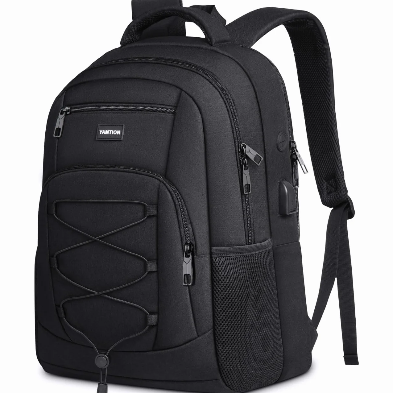 YAMTION Sac a Dos Scolaires,Cartables D'école Sac a Dos Ordinateur College Université Lycée pour Homme Ado Garcon