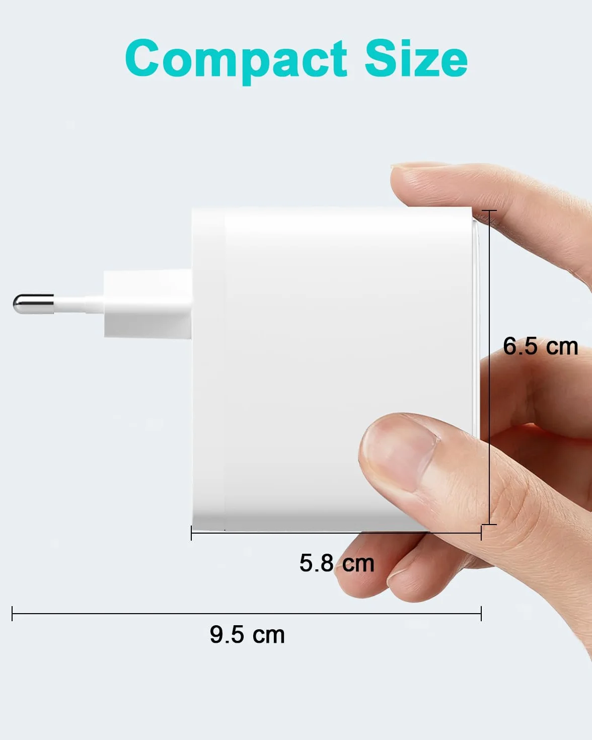 Chargeur USB C 100 W Compatible avec MacBook Pro 16 14 Pouces, MacBook Air 15 13 Pouces 2025 2024 2023 2022 2021 2020 2019 2018 M4 M3 M2 M1, Câble de Charge USB-C 2M 5A (Blanc)