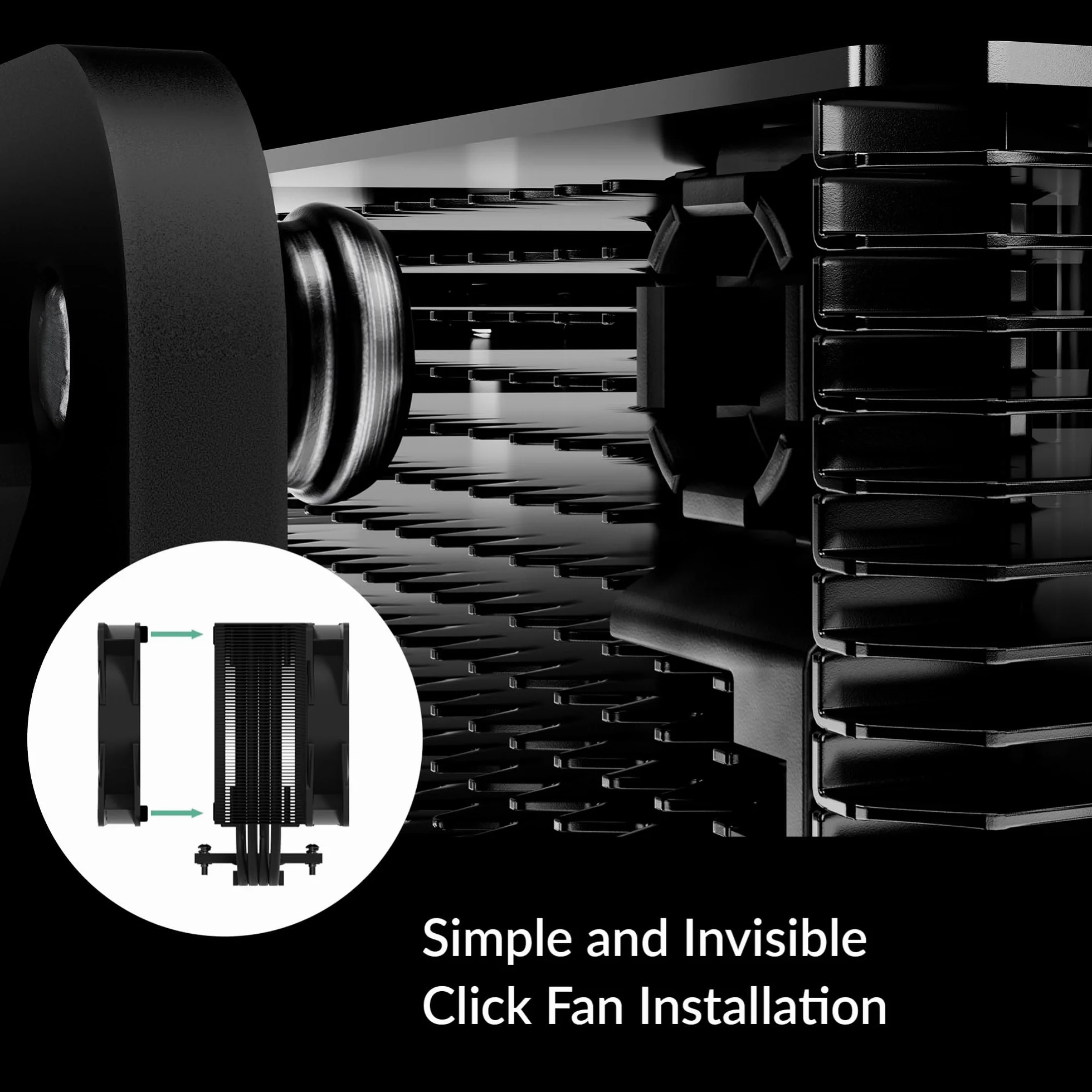 ARCTIC Freezer 36 A-RGB - Refroidisseur CPU monotour avec push-pull, deux ventilateurs P 120 mm à pression optimisée et éclairage ARGB, roulement fluidodynamique, 200-1800 rpm, incl. MX-6 - noir