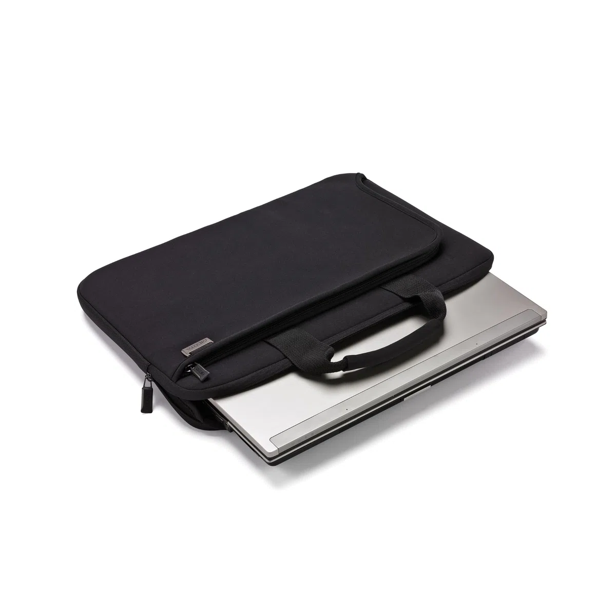 DICOTA Sac à bandoulière Smart Skin 13-13.3 Pouces pour Ordinateur Portable et Tablette, Sacoche légère avec poignées, Noir