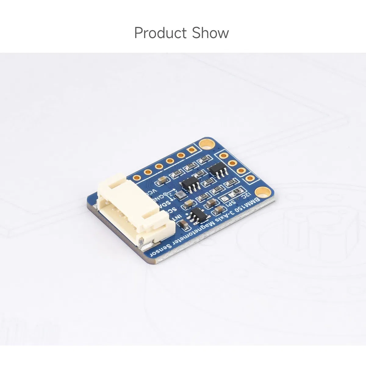 Waveshare BMP390 High-Precision Barometric Pressure Sensor, Barometric Pressure/Altitude/Temperature Measuring, Low-Power Consumption, for Altitude Tracking, for Raspberry Pi/Pico / ESP32