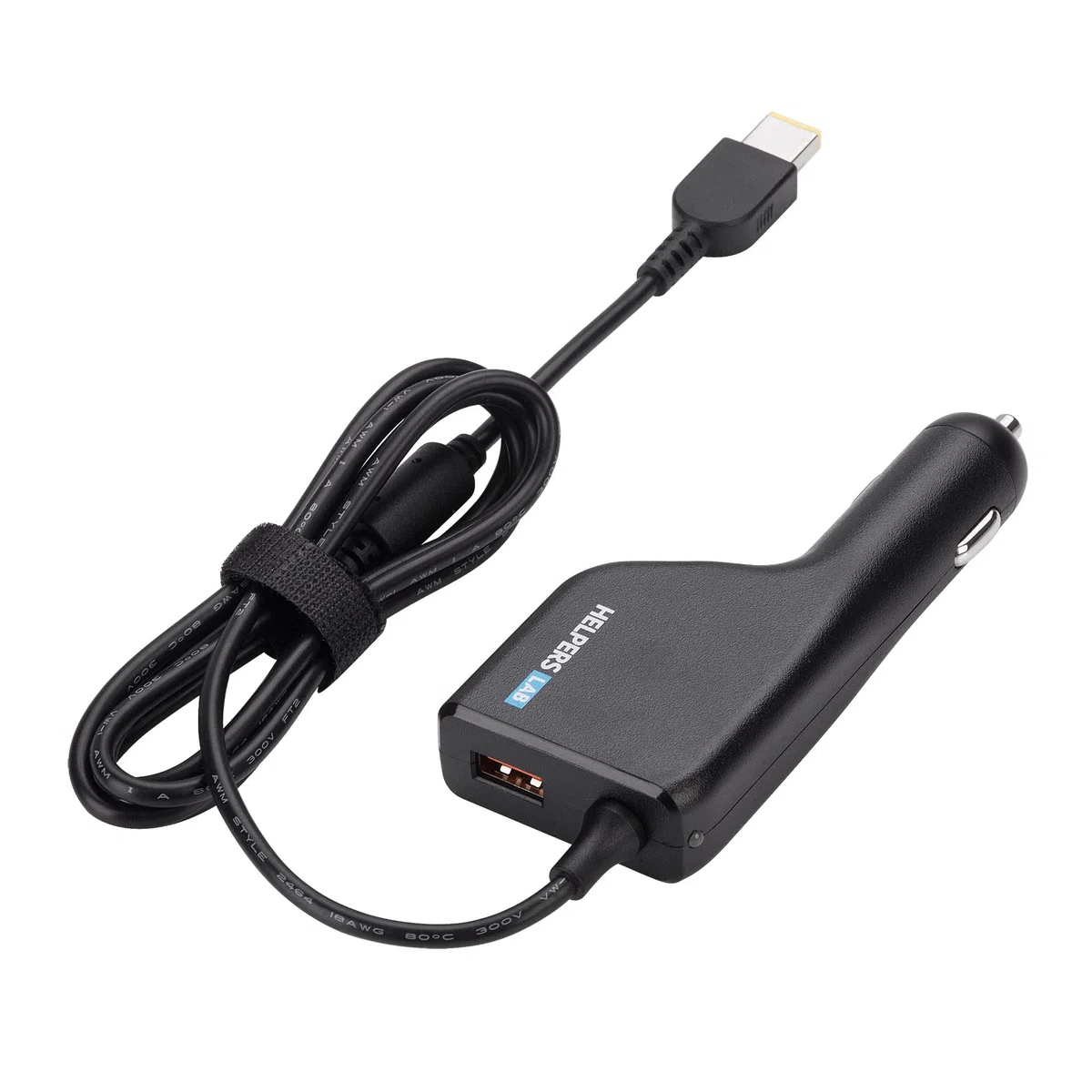 Alimentation Chargeur de Voiture Allume-Cigare pour Lenovo Ideapad Yoga Helix Edge Thinkpad X1 Carbon Essential 20V 3,25A 65W