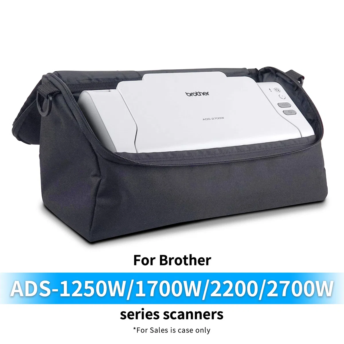 plustek Étui de transport pour scanner de documents – Anti-poussière, antistatique, couvercle anti-poussière et scanner de protection, scanner de documents Fujitsu ScanSnap et Brother